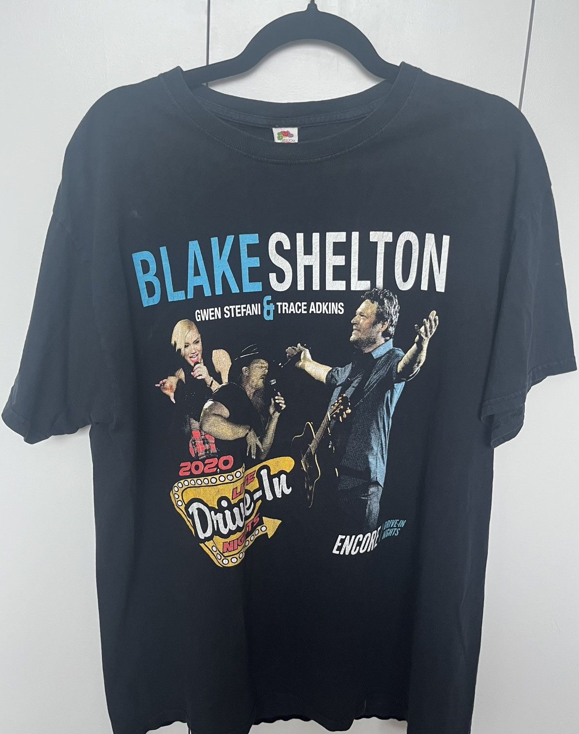 Band Tees × Fruit Of The Loom Blake Shelton Encore Drive-In Nights Fruit Of The Loom Size Size US L / EU 52-54 / 3 - 1 Thumbnail