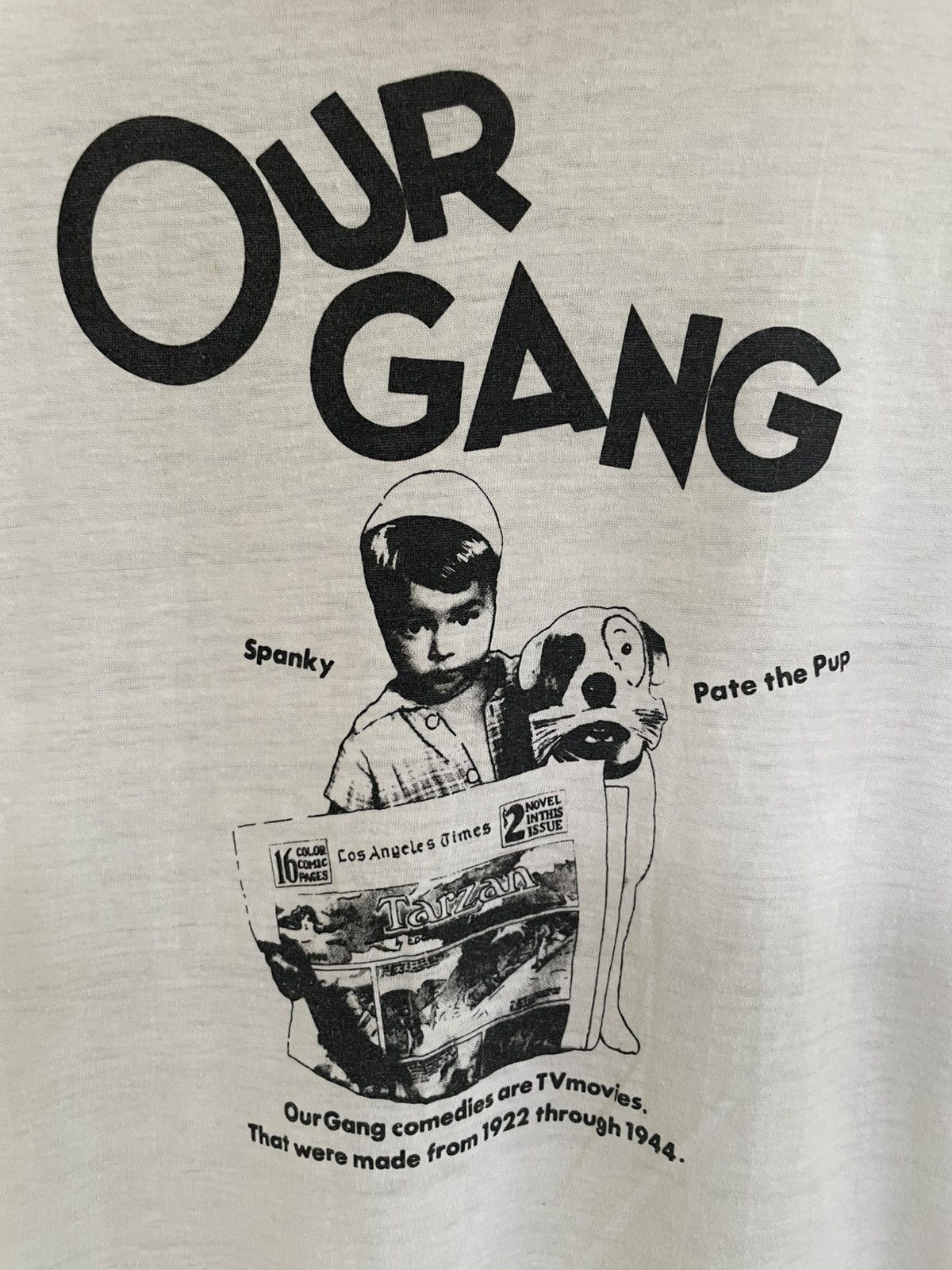 Vintage Vintage 80s Our Gang Tv Movie t shirt Size US S / EU 44-46 / 1 - 4 Thumbnail