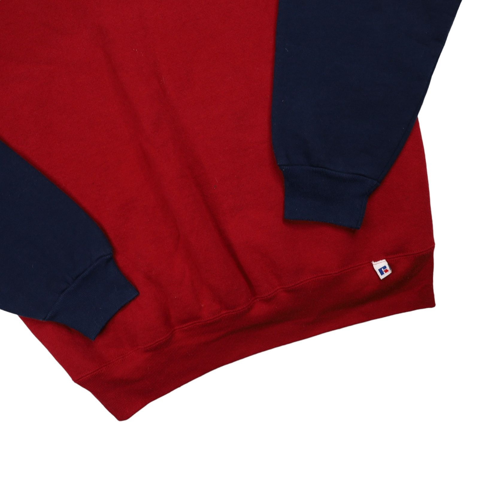 Russell Athletic × Vintage Vintage Russell Athletics 2 Tone Hoodie Size US XL / EU 56 / 4 - 3 Thumbnail