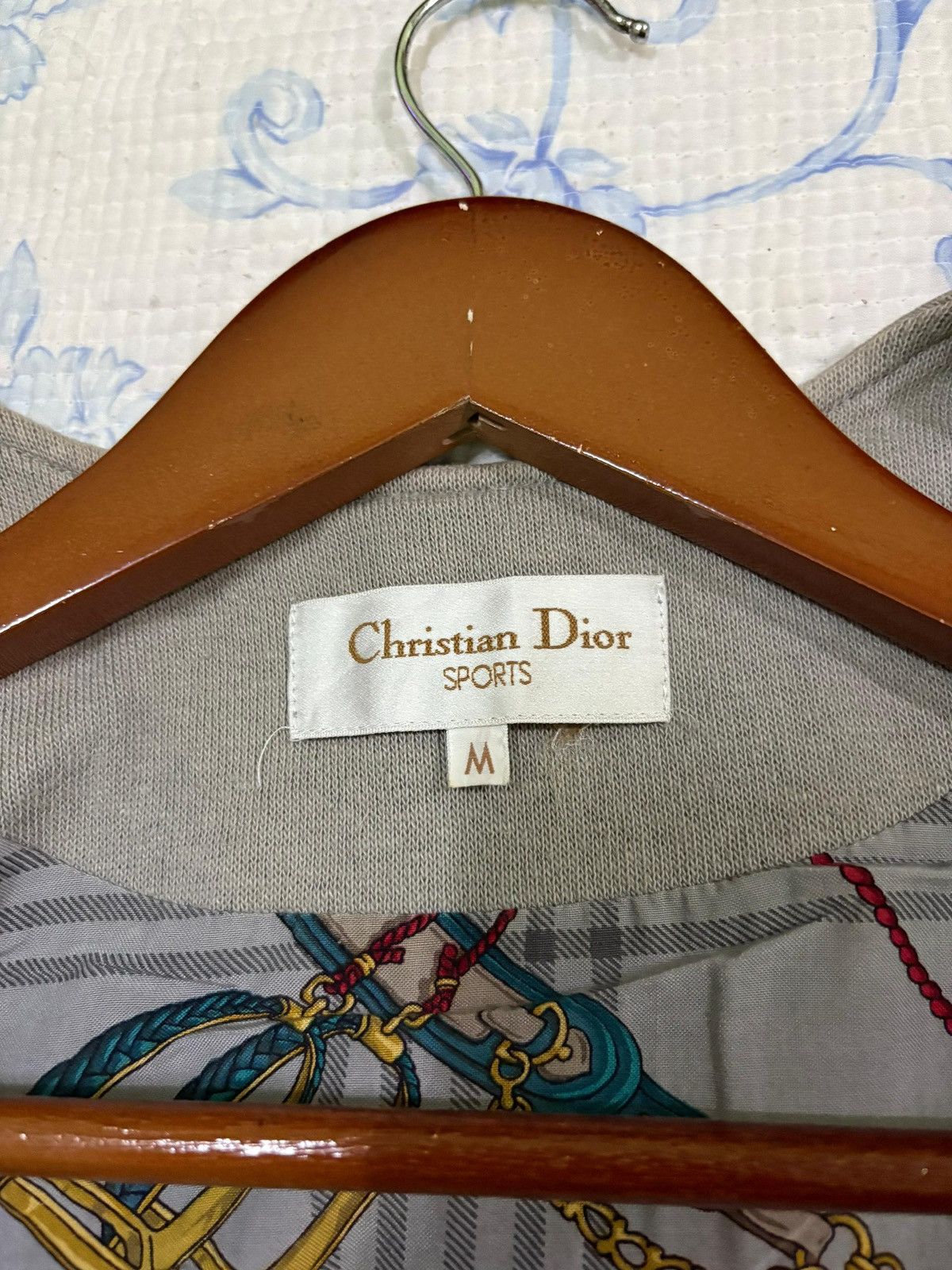 Christian Dior Monsieur Vtg Christian Dior Cardigan Jacket Design Double Pocket Size US M / EU 48-50 / 2 - 11 Thumbnail