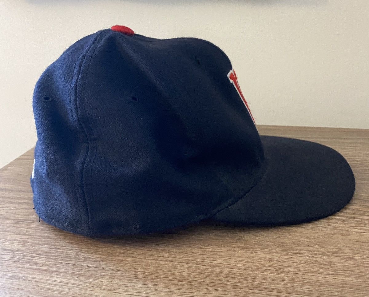 New Era Vintage 90’s Minnesota Twins New Era Wool Fitted Hat 7 3/8 Size ONE SIZE - 10 Thumbnail