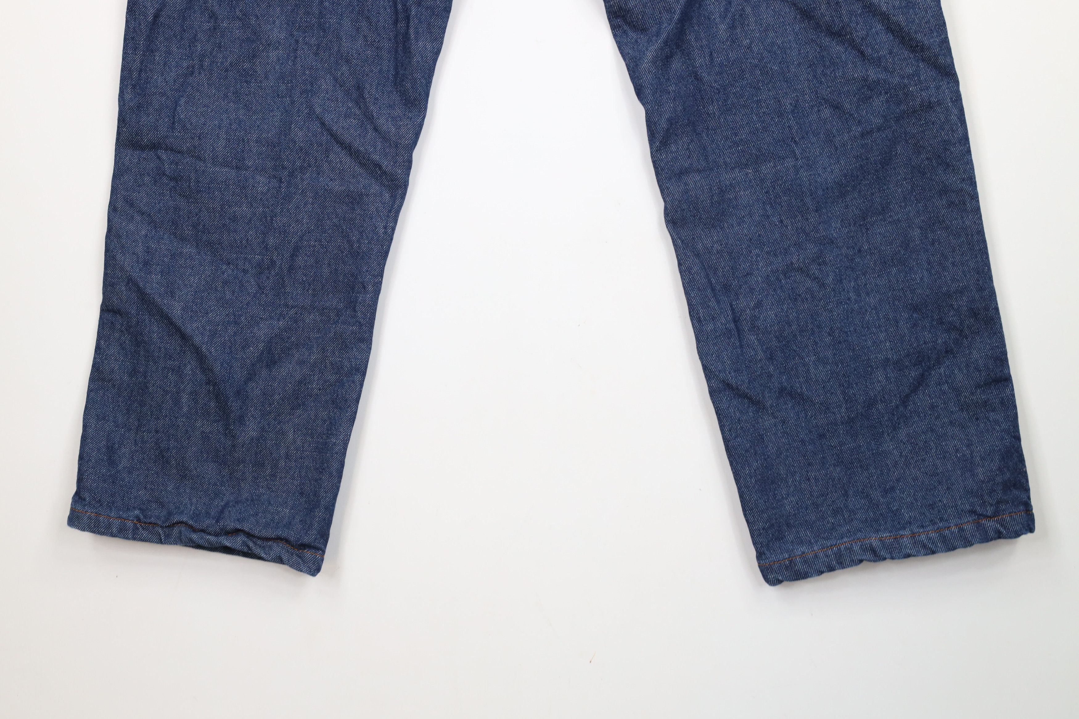 Vintage Vintage Streetwear Fit Flannel Lined Denim Jeans Blue Cotton Size US 36 / EU 52 - 12 Thumbnail