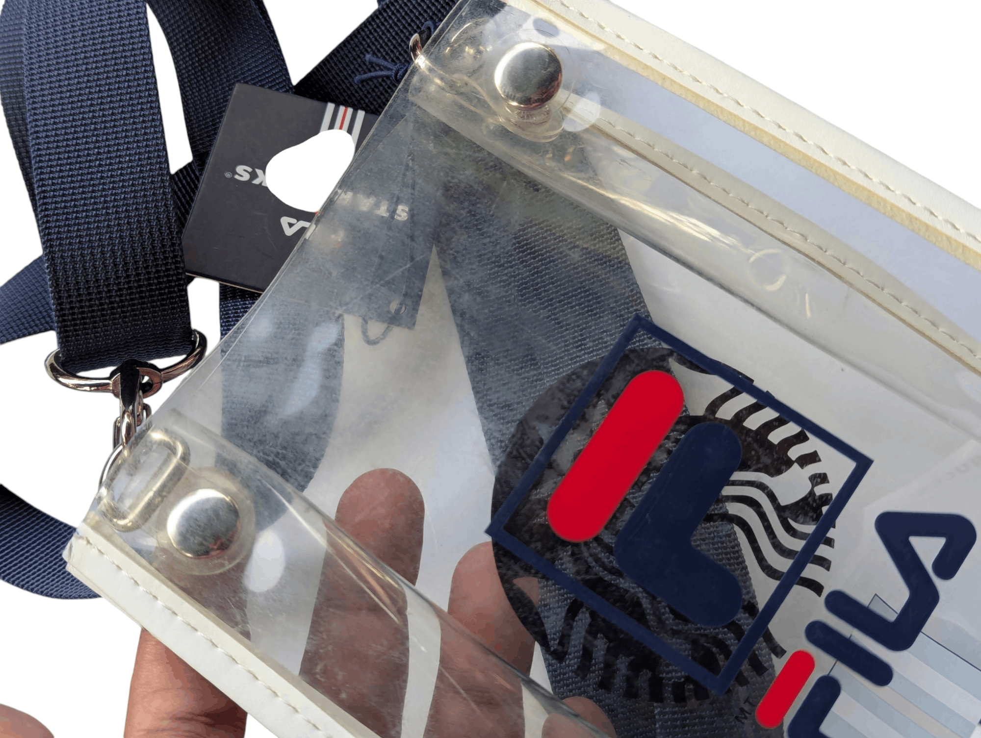 Fila FILA X STARBUCKS TRANSPARENT SLING BAG Size ONE SIZE - 7 Thumbnail