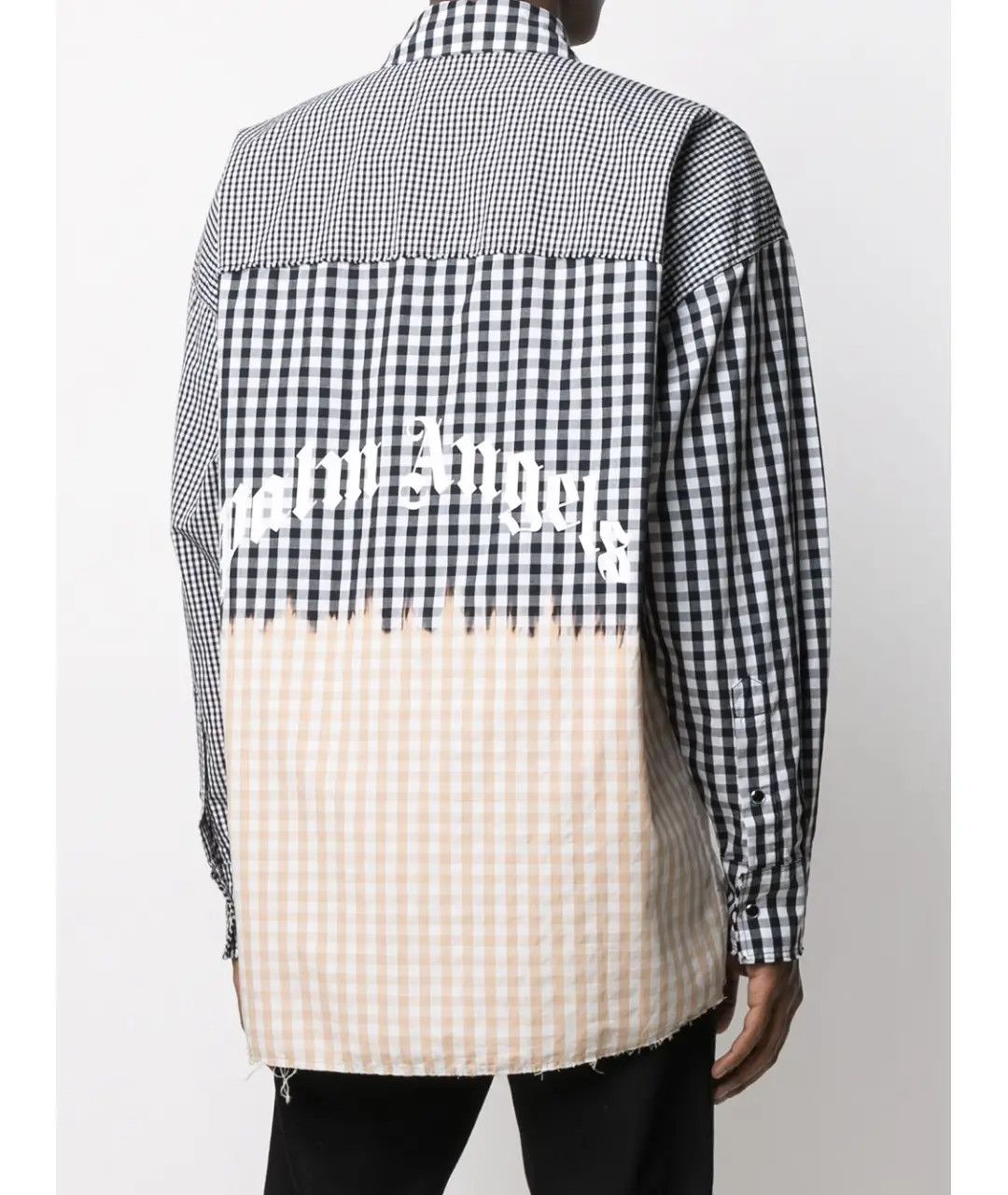 Palm Angels o1y0325 Logo Checked Shirt in Multicolor Size US M / EU 48-50 / 2 - 4 Thumbnail