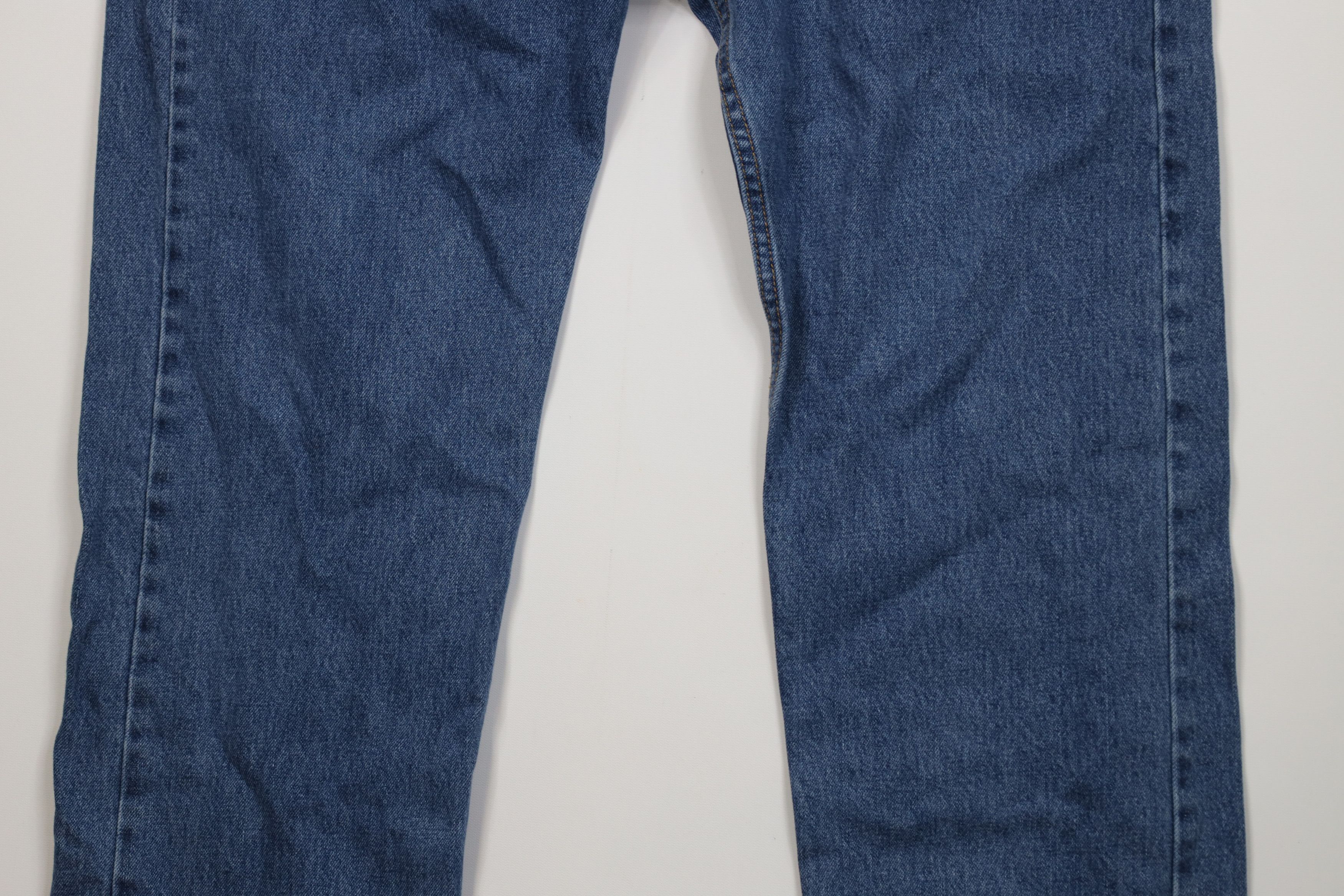 Levi's Vintage Y2K Levis 505 Regular Fit Straight Leg Denim Jeans Size US 42 / EU 58 - 3 Thumbnail