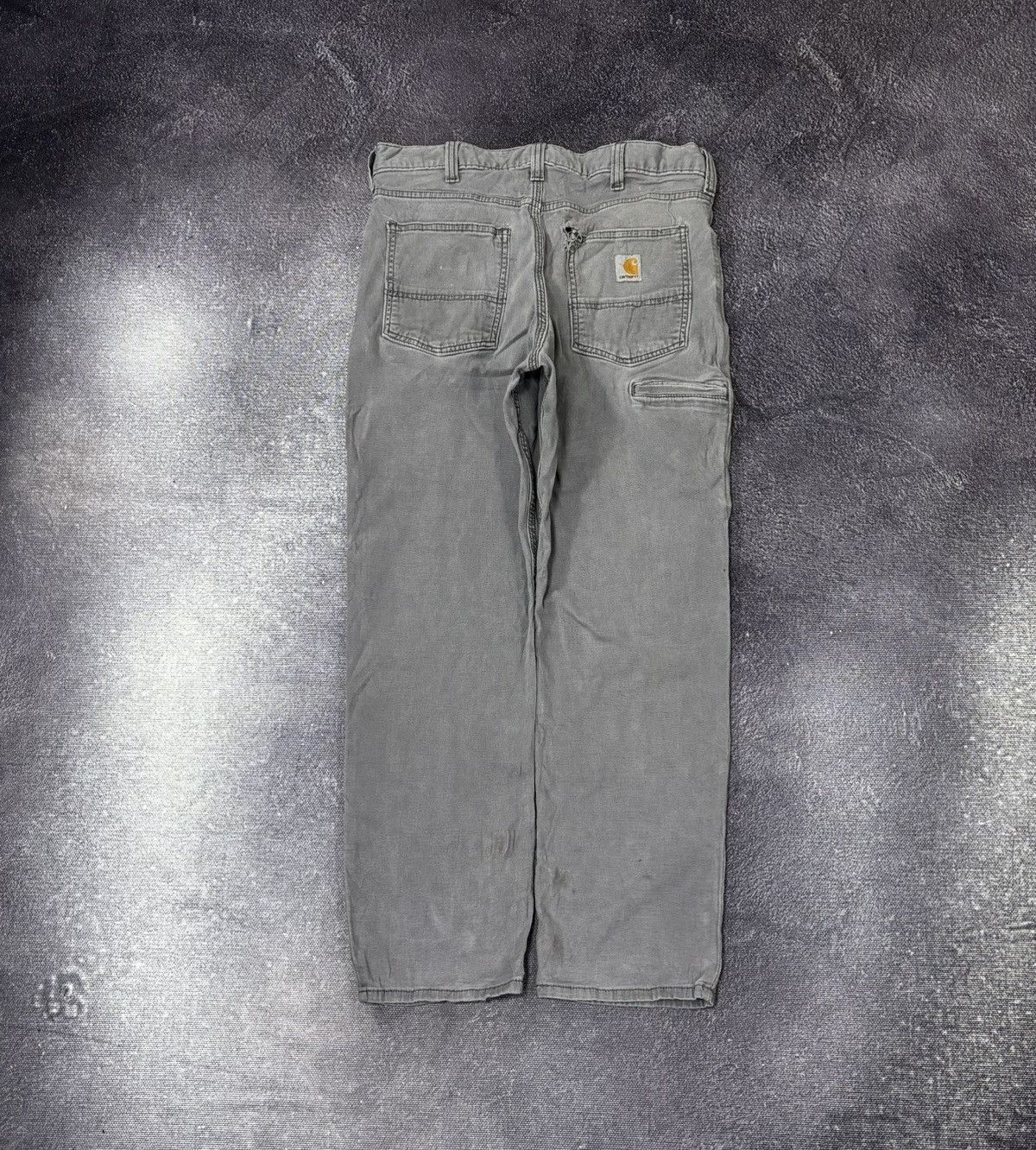 Carhartt Vintage Carhartt Y2K Relaxed Fit Gray Work Carpenter Pants Size US 34 / EU 50 - 1 Thumbnail