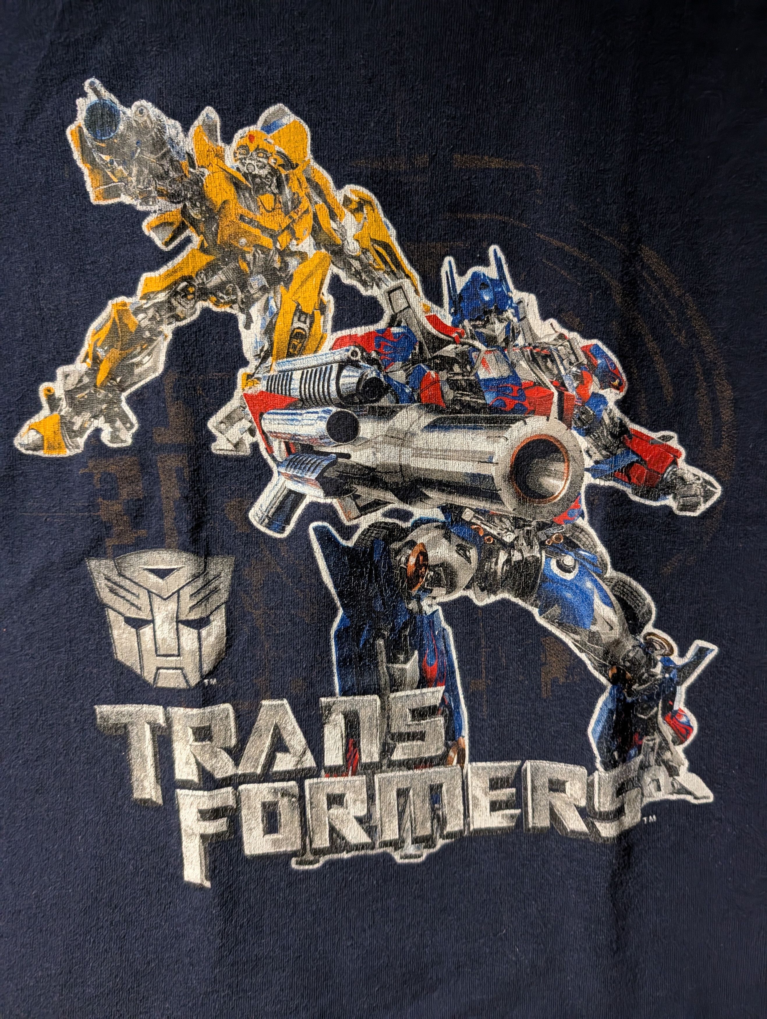 Transformers Vintage 2007 Transformers Optimus Prime Kids Long-Sleeve Size US L / EU 52-54 / 3 - 2 Thumbnail