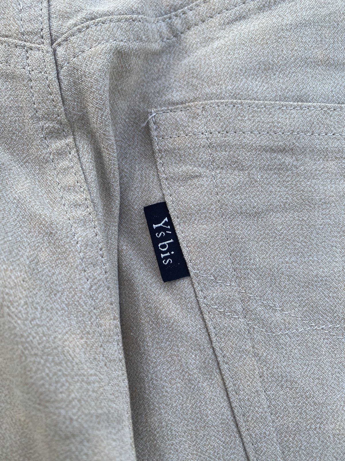 Yohji Yamamoto Rare Yohji Yamamoto Y’s Khaki Slack Pants Size US 28 / EU 44 - 23 Thumbnail