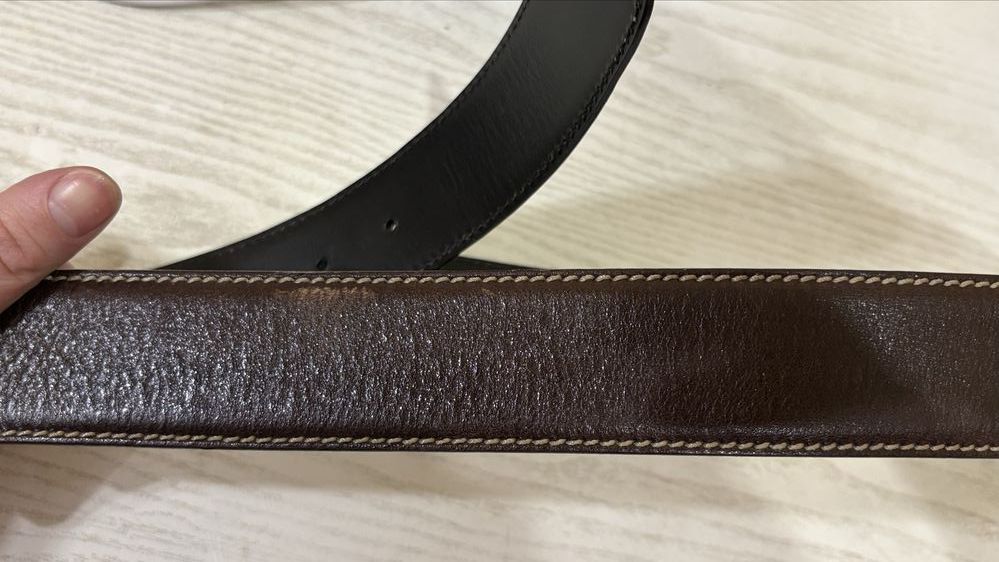 Gucci Gucci Bamboo G Logo Leather Belt Size ONE SIZE - 3 Thumbnail