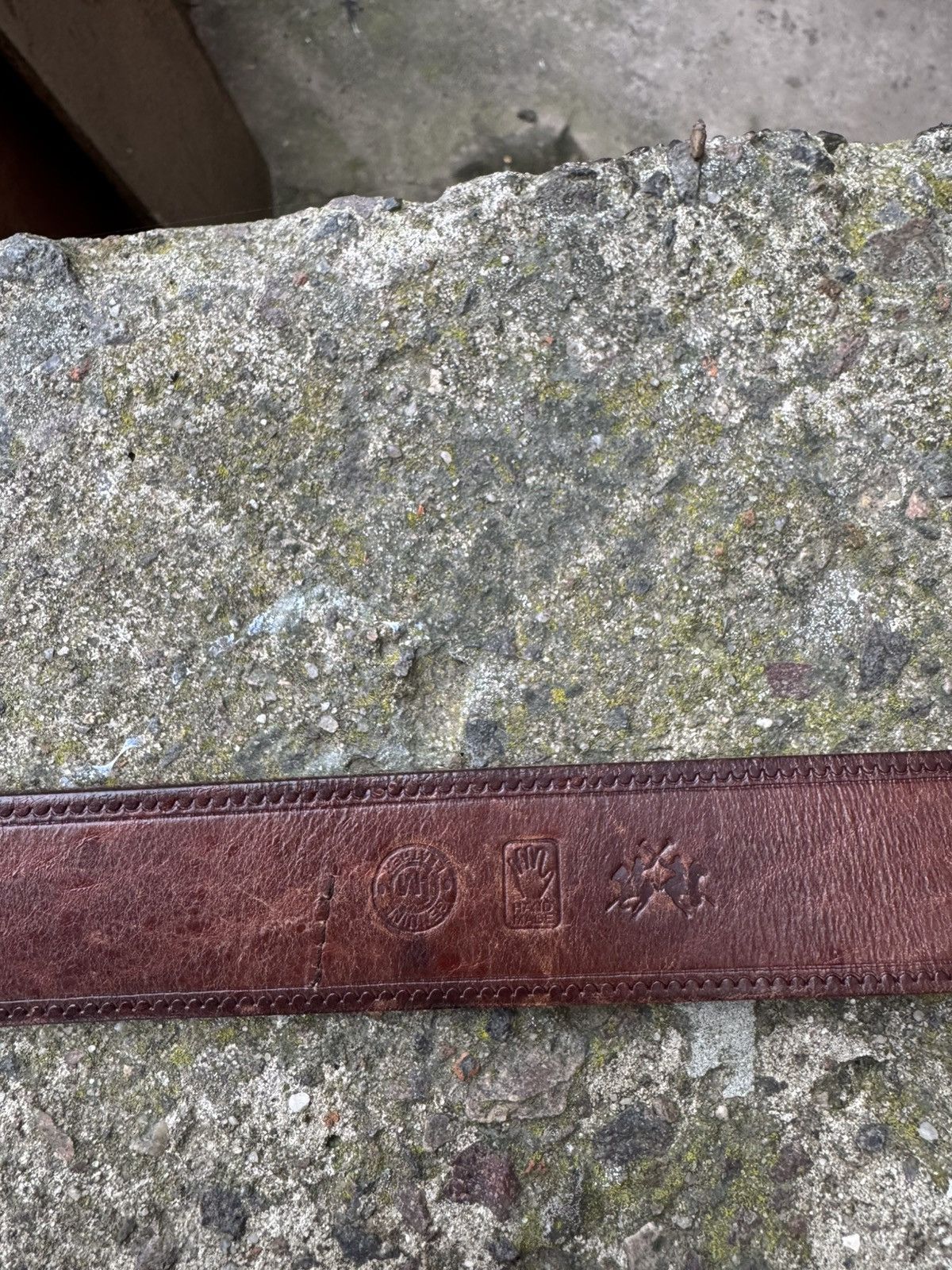 La Martina Vintage La Martina Leather Belt 105cm Size ONE SIZE - 6 Thumbnail