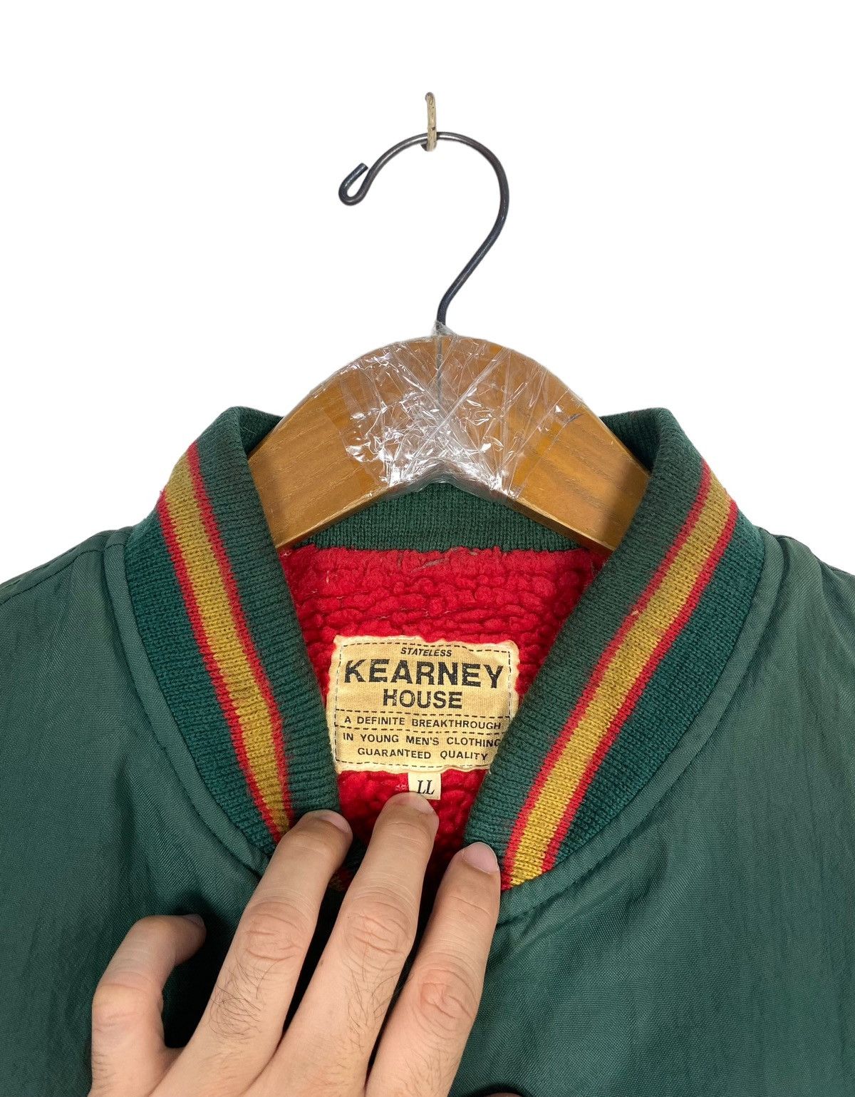 Japanese Brand Rare‼️ Vintage Kearney House Bomber Flight Jacket Size US L / EU 52-54 / 3 - 7 Thumbnail