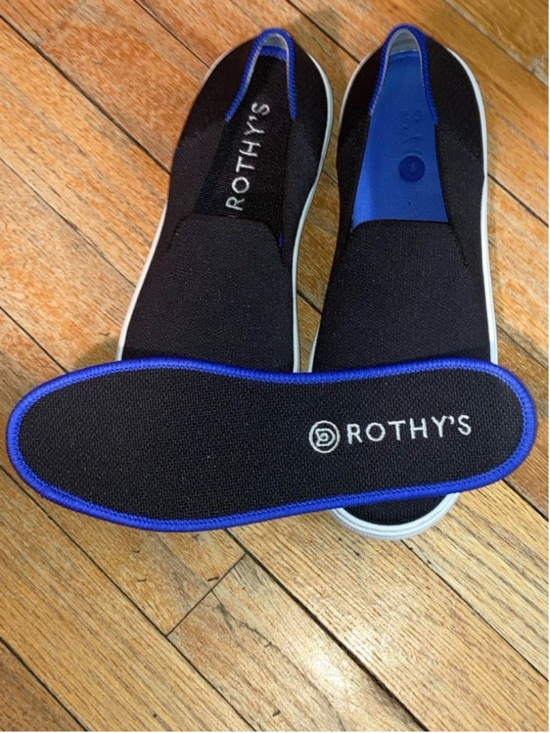 Rothy's Rothy's The Original Slip On Black Sneaker- Size 7 Size US 7 / IT 37 - 1 Thumbnail