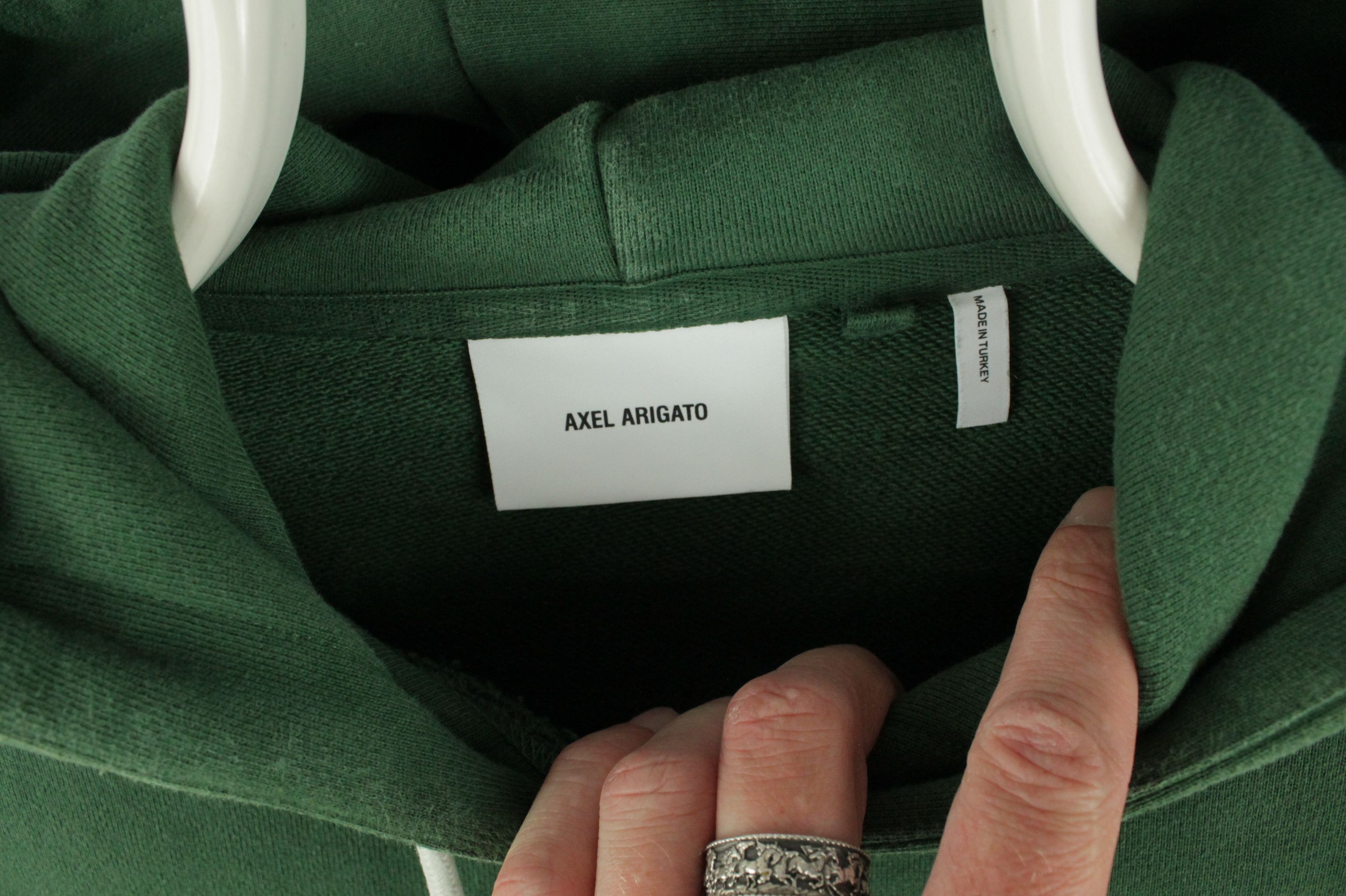 Axel Arigato Axel Arigato Catch Logo Patch Green Cotton Hoodie Size US S / EU 44-46 / 1 - 3 Thumbnail