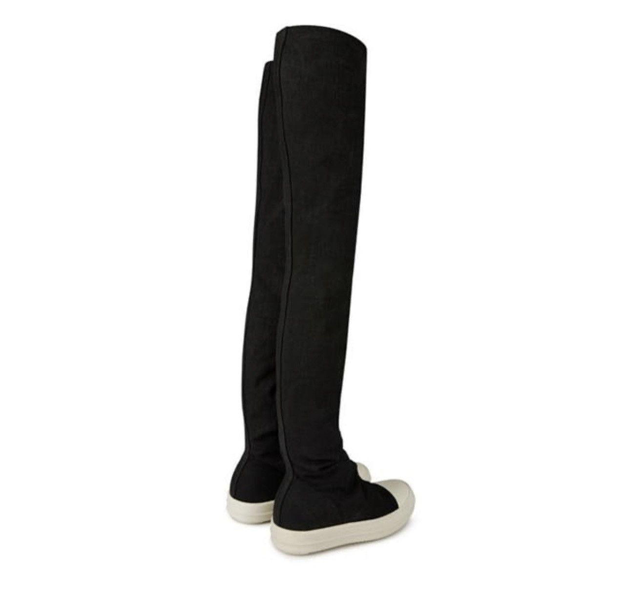 Rick Owens Drkshdw KNEE HIGH SOCK BOOTS Size US 8 / IT 38 - 3 Thumbnail