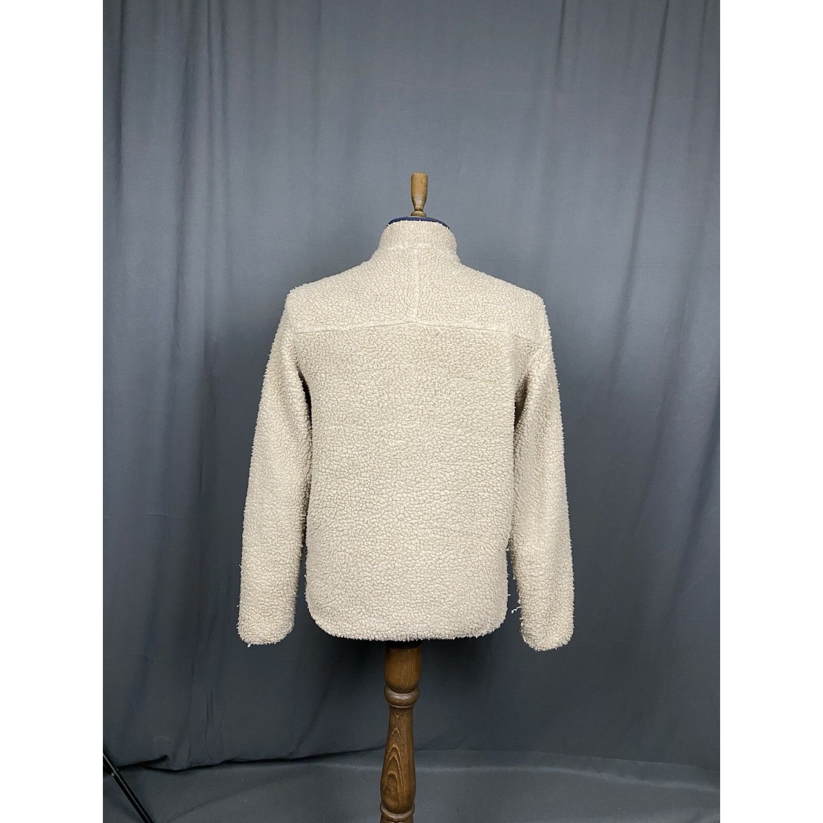 Penfield Penfield Men's Beige Deep Pile Sherpa Jacket Size L Size US L / EU 52-54 / 3 - 7 Thumbnail