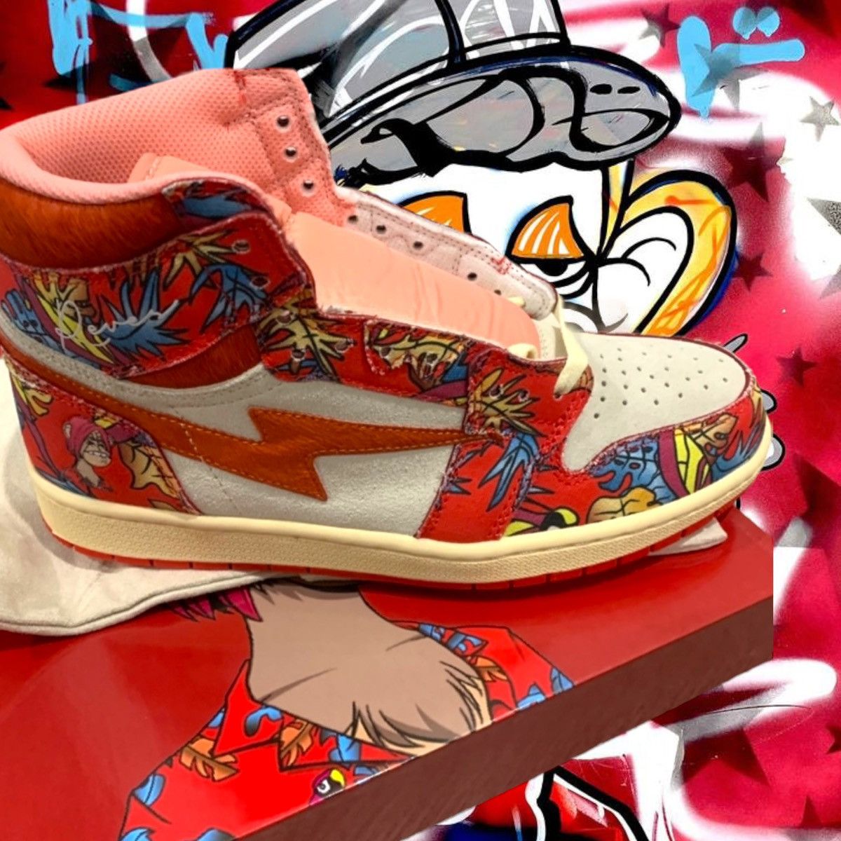Reves Paris 🆕 AiR KiY STuDioS High 85 "Board Ape"⚡️ Size US 10 / EU 43 - 5 Thumbnail