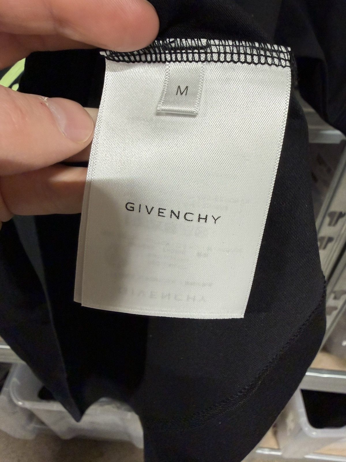 Givenchy Givenchy Logo Embroidery T-Shirt NEW 750$ Size US M / EU 48-50 / 2 - 4 Thumbnail
