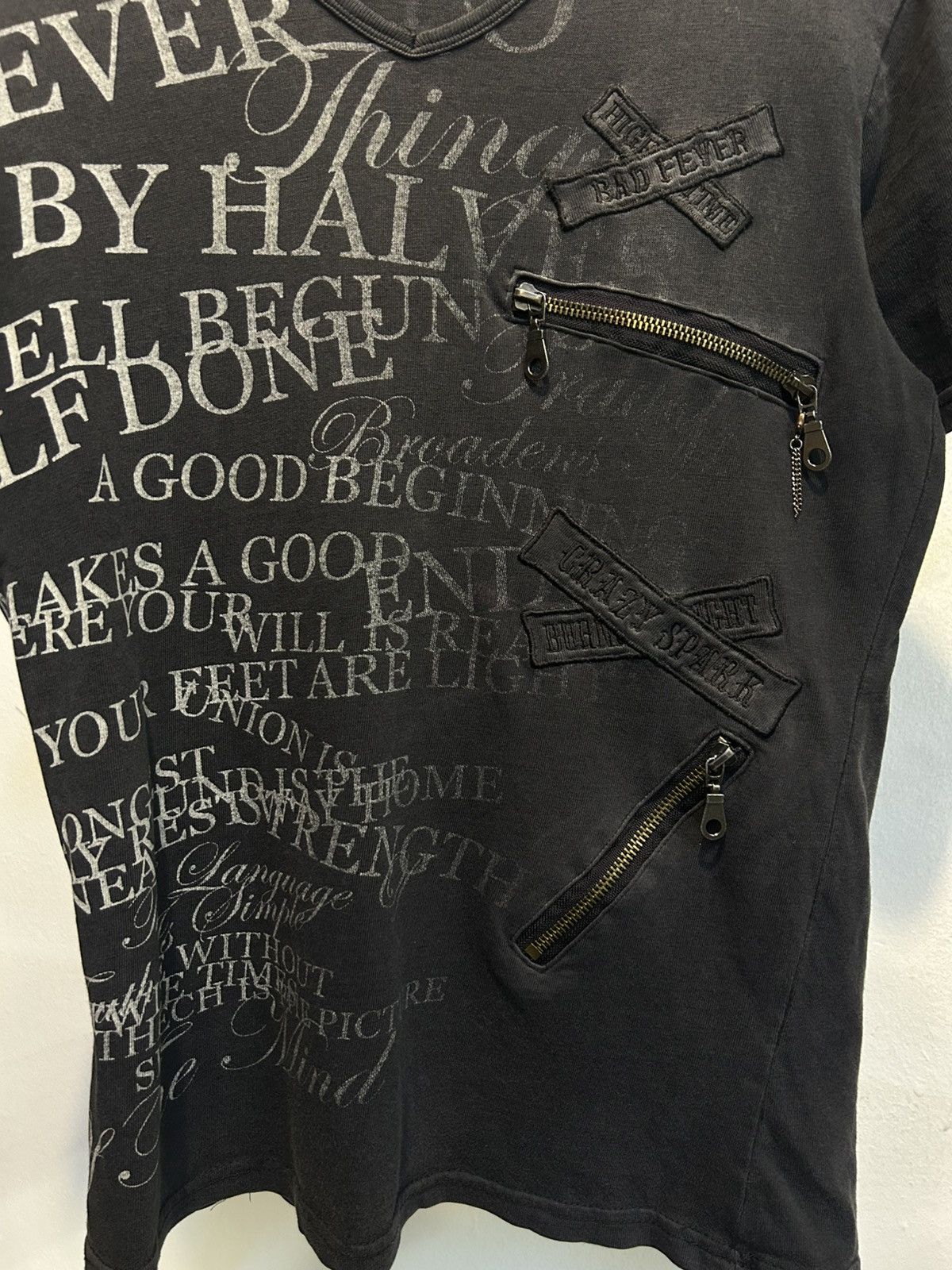 Tornado Mart Blend Glam Punk Zipper Shirt Size US M / EU 48-50 / 2 - 4 Thumbnail