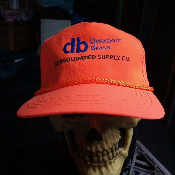 Other DS Vintage Dearborn Brass Consolidated Supply Trucker Hat Size ONE SIZE - 1 Thumbnail