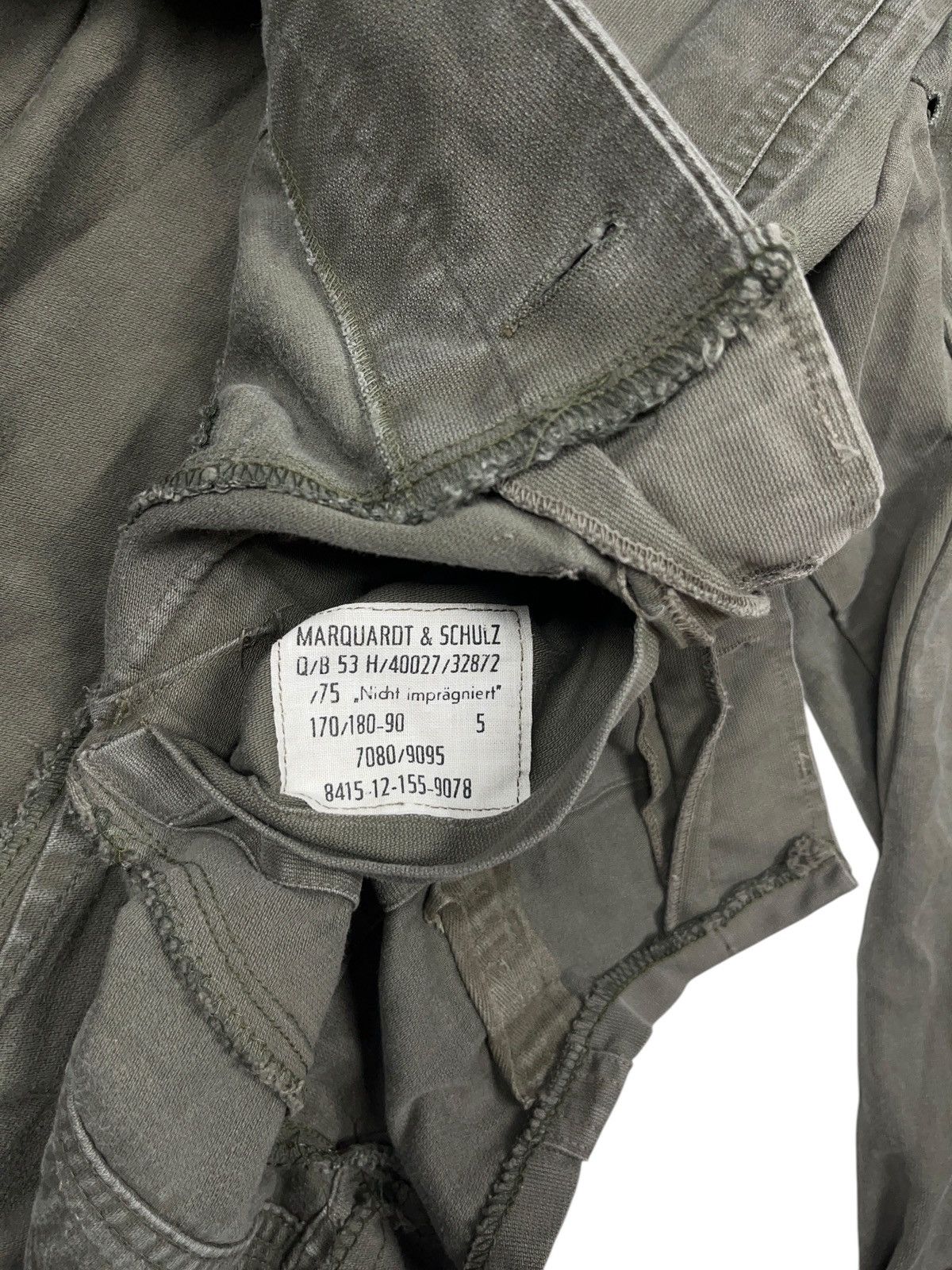 Vintage Vintage 70s Bundeswehr Moleskin Jacket Apocalyptic Style Size US L / EU 52-54 / 3 - 6 Thumbnail