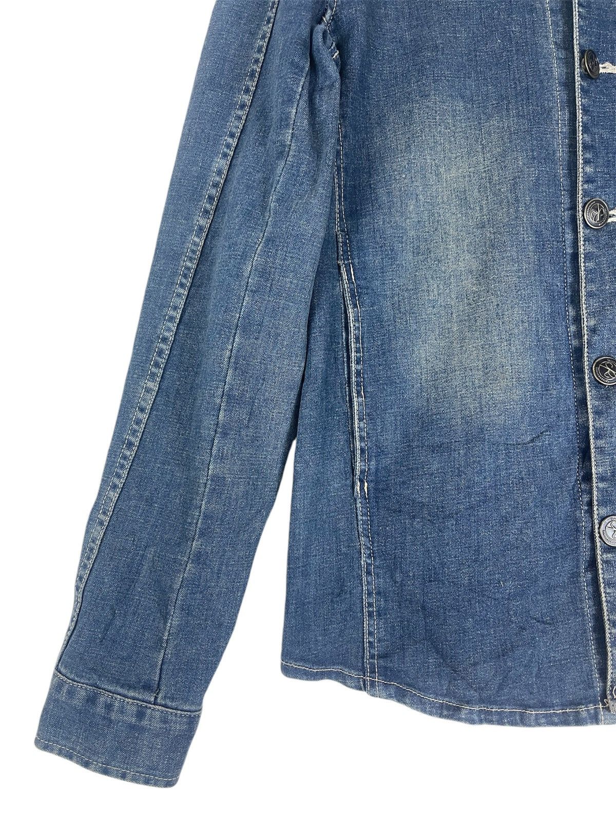 Japanese Brand CALL&RESPONSE DENIM JACKET Size US M / EU 48-50 / 2 - 6 Thumbnail