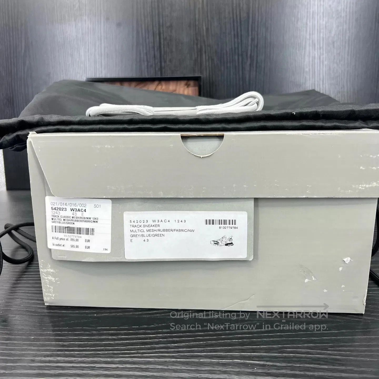 Balenciaga Gray Low-Top Sneakers Size 10. Size US 10 / EU 43 - 9 Thumbnail