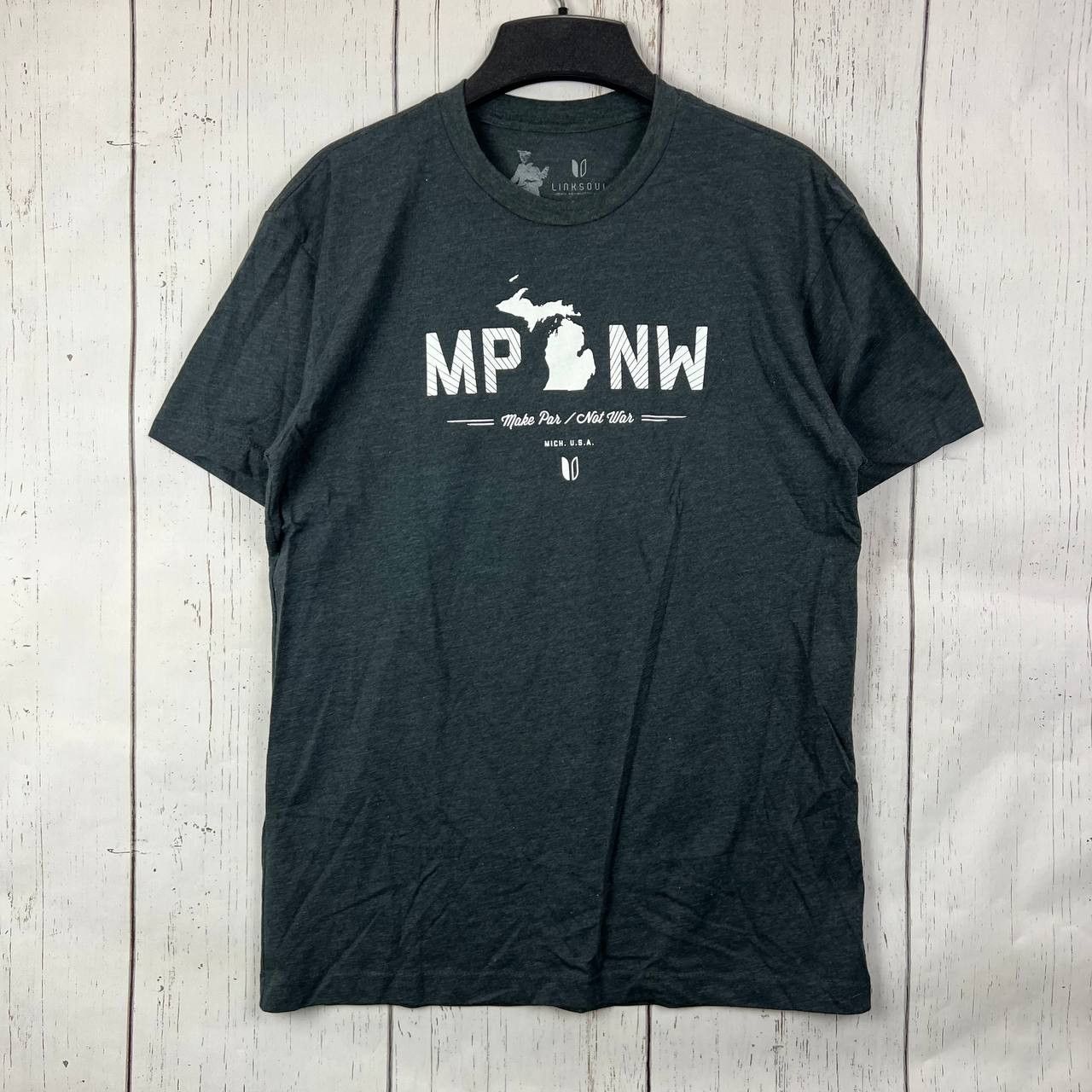 Other LinkSoul Golf Make Par Not War Small T-Shirt Gray Men New Size US S / EU 44-46 / 1 - 1 Thumbnail