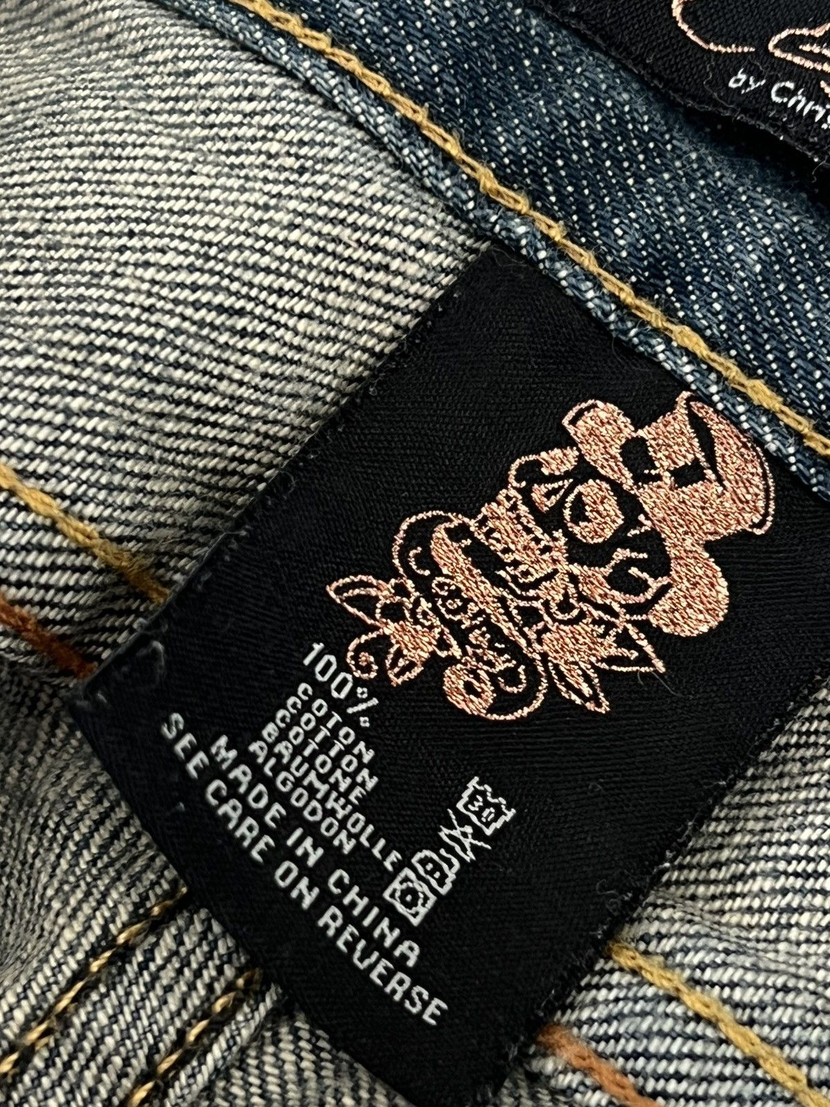 Ed Hardy Ed Hardy Avant Garde Loose Japan Style Distressed Jeans Size US 34 / EU 50 - 21 Thumbnail