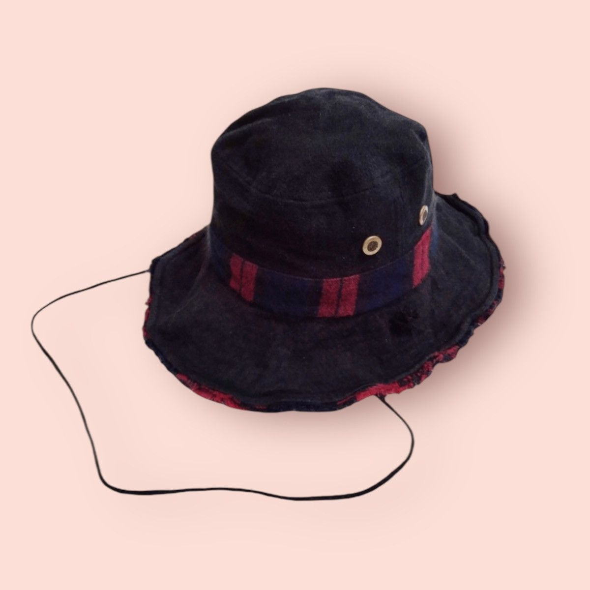 Vintage VINTAGE WOOL BLEND OUTDOOR BUCKET HAT Size ONE SIZE - 7 Thumbnail
