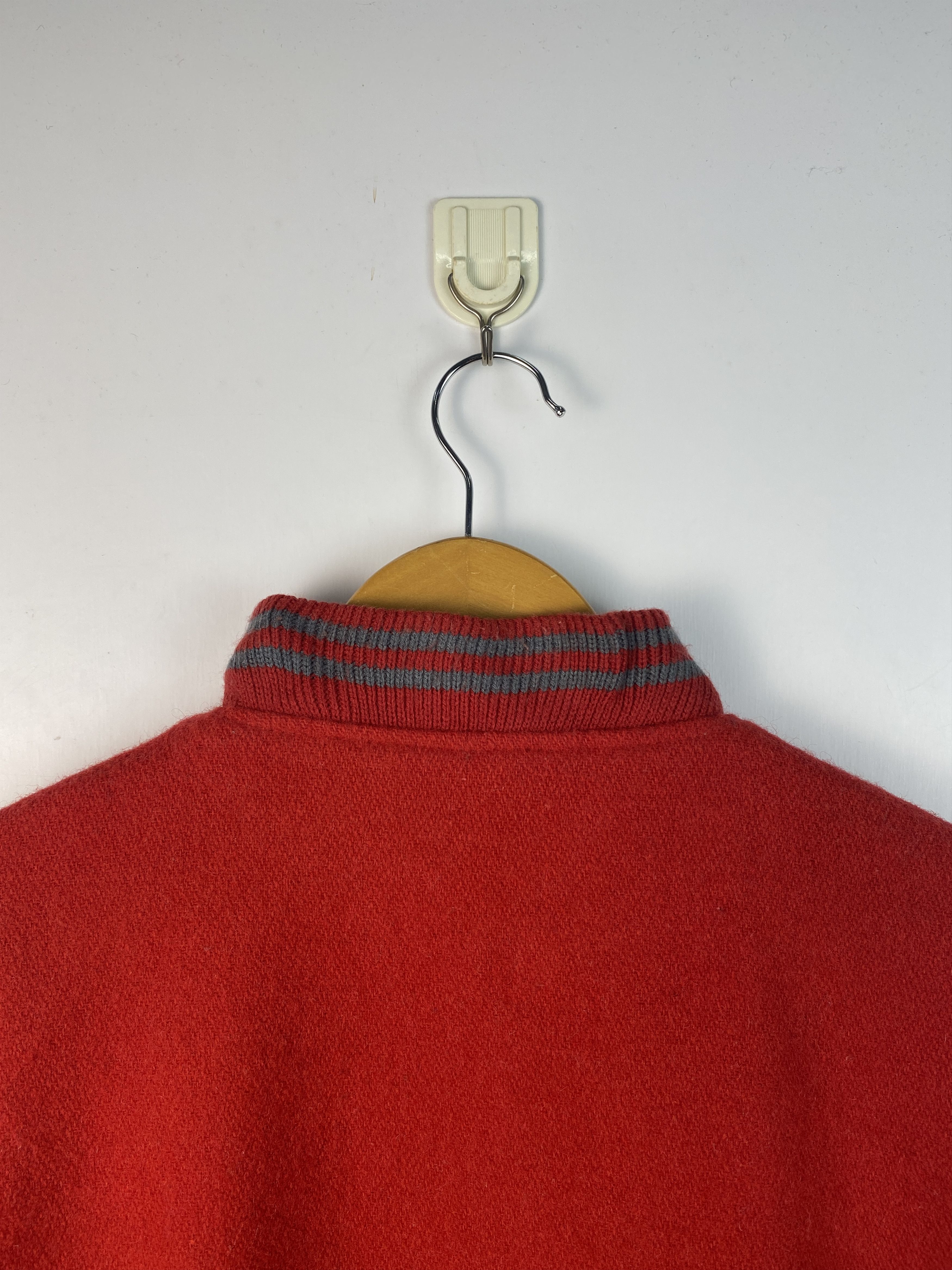 Japanese Brand Vintage Japanese Brand Button Up Wool Varsity Jacket AH0002 Size US M / EU 48-50 / 2 - 4 Thumbnail