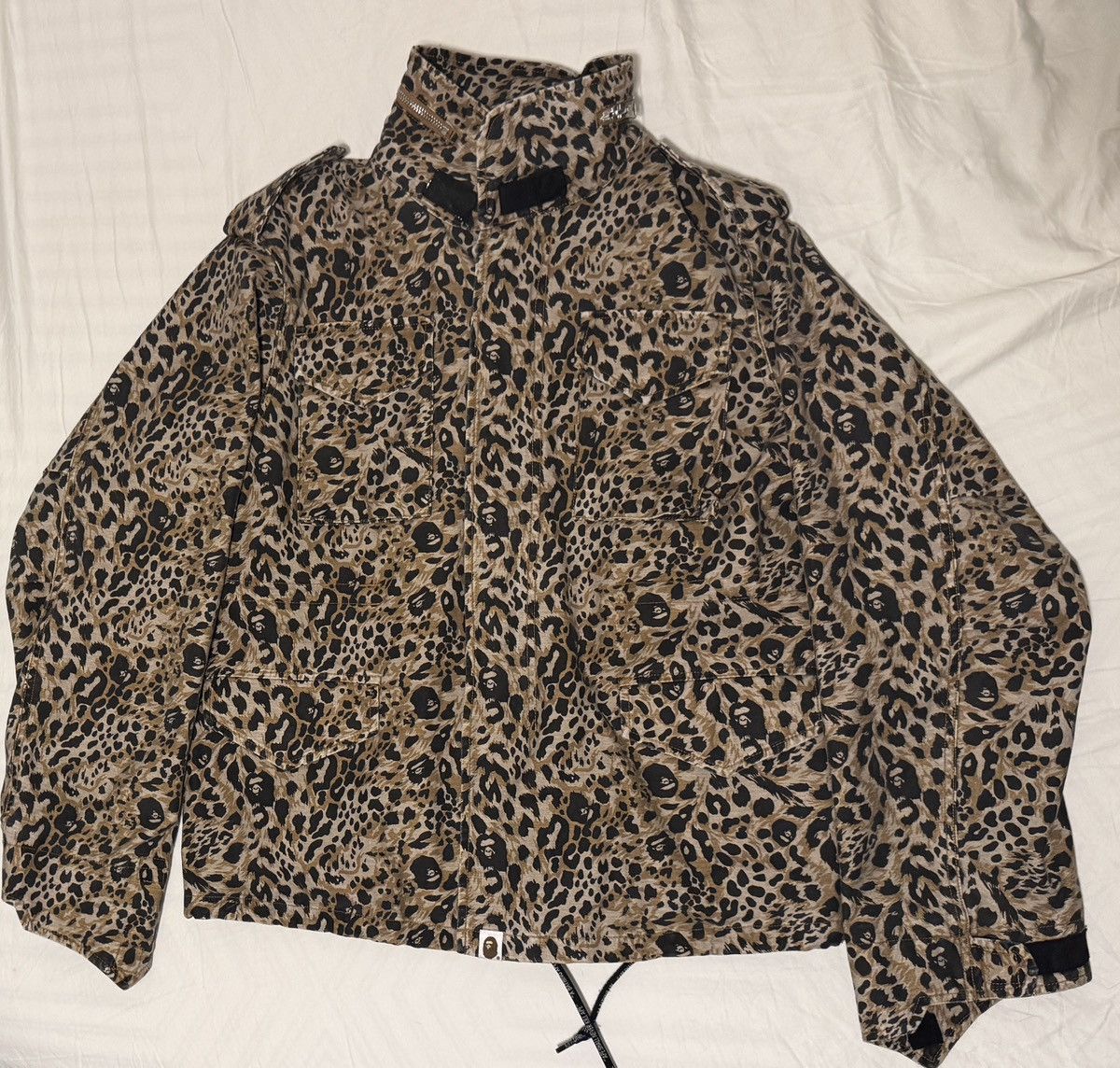 Bape BAPE Wild Leopard M65 Jacket Size US S / EU 44-46 / 1 - 2 Thumbnail