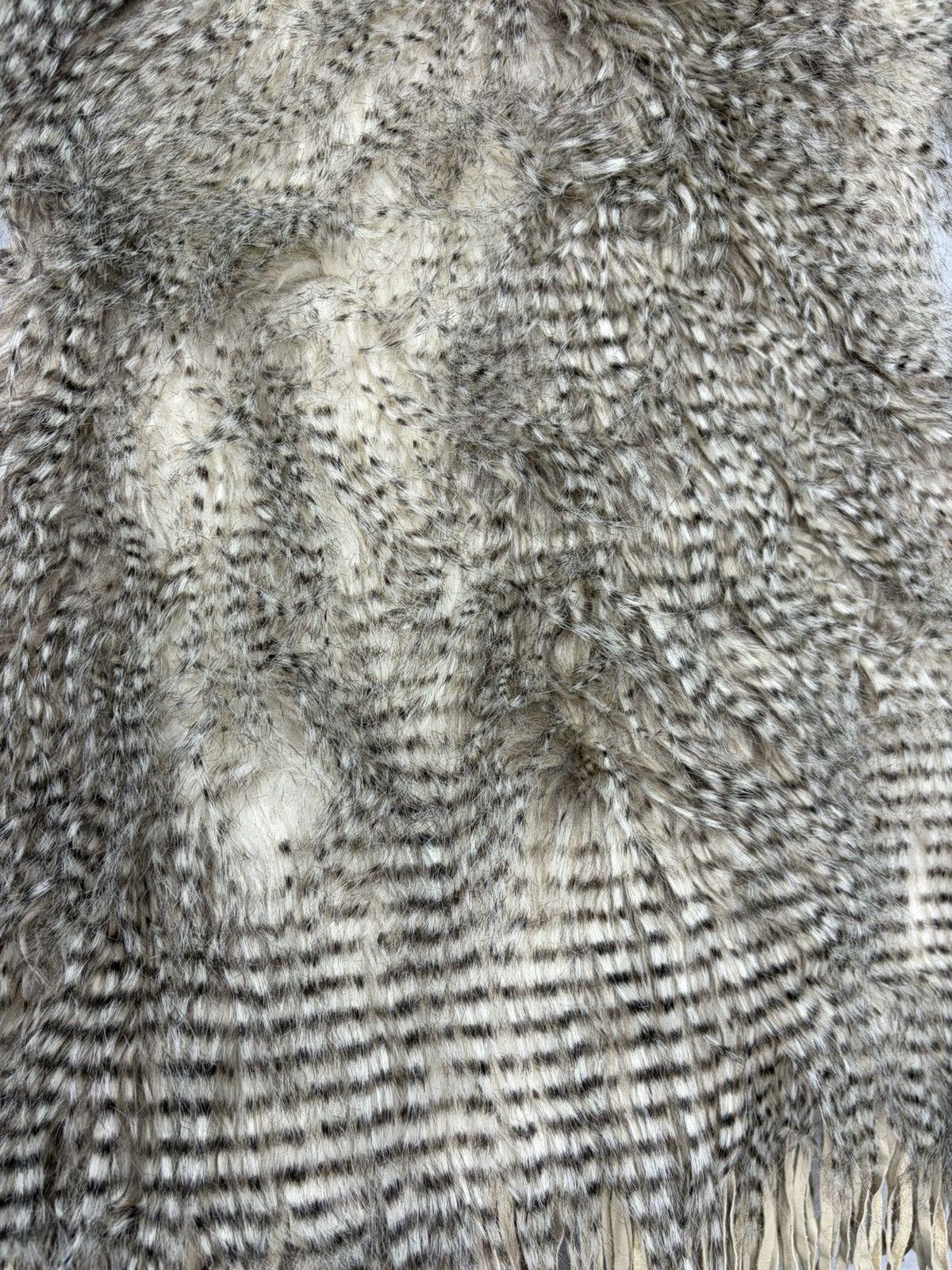 Le Grande Bleu (L.G.B.) Fur Vest with Fringe LGB Rick Owens Y2K Archive Aesthetic Size US M / EU 48-50 / 2 - 10 Thumbnail