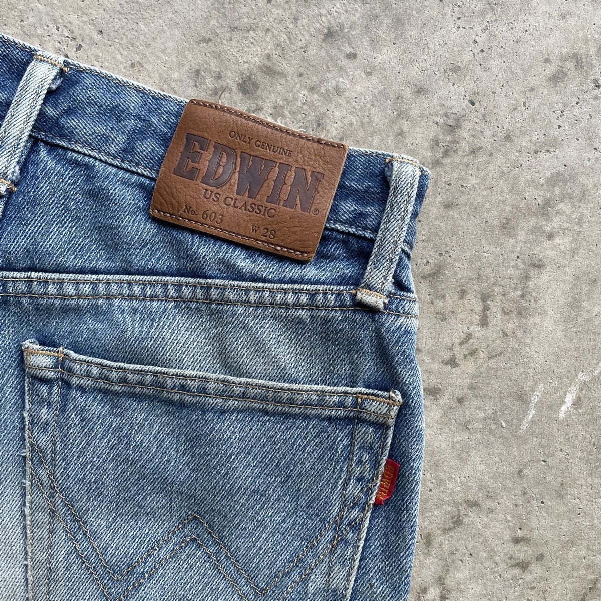 Edwin 90s Edwin Vintage Distressed Faded Jeans Denim Pants W28 Size US 28 / EU 44 - 9 Thumbnail