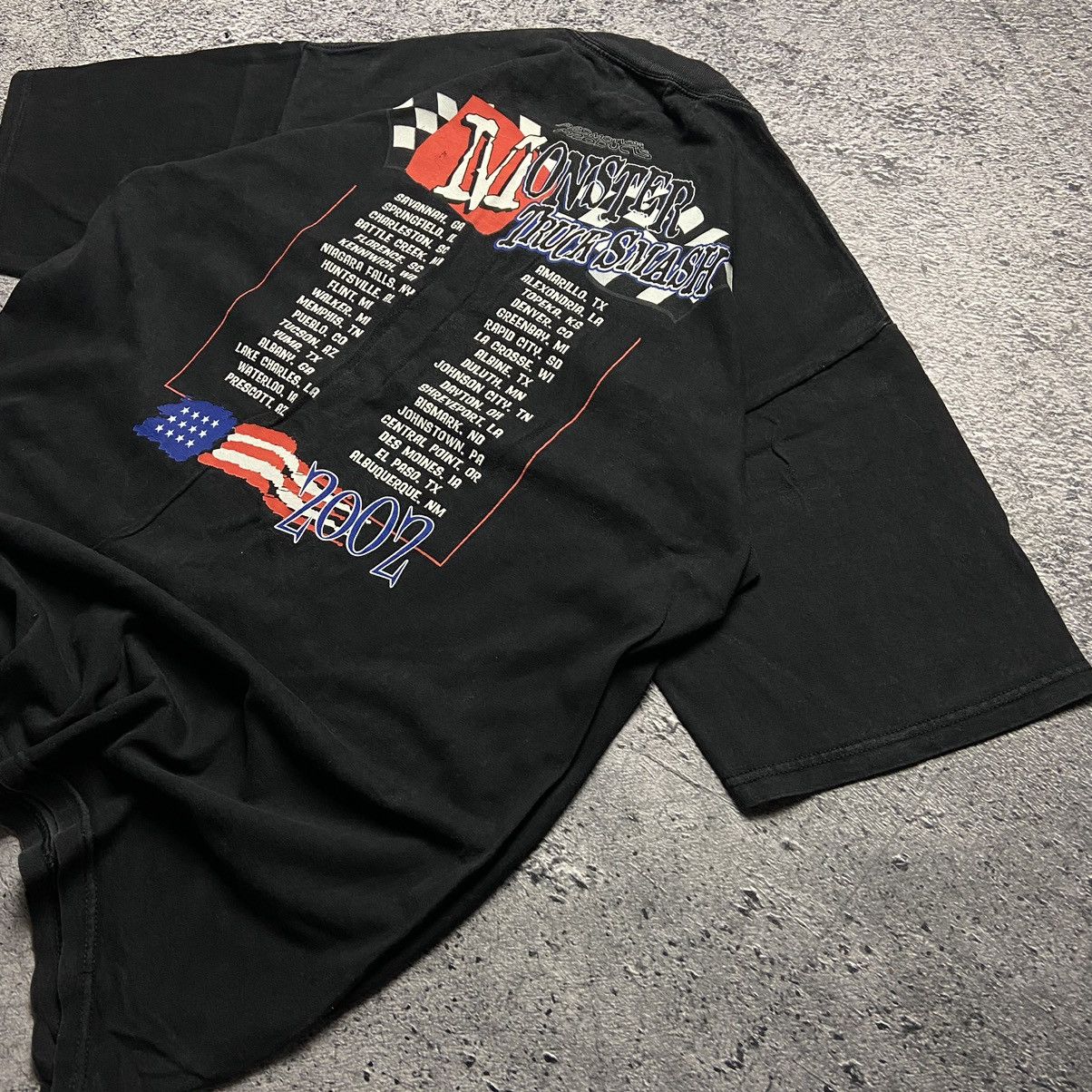 Vintage Vintage Monster Truck Smash Show USA Tour 2002 Size US XL / EU 56 / 4 - 11 Thumbnail