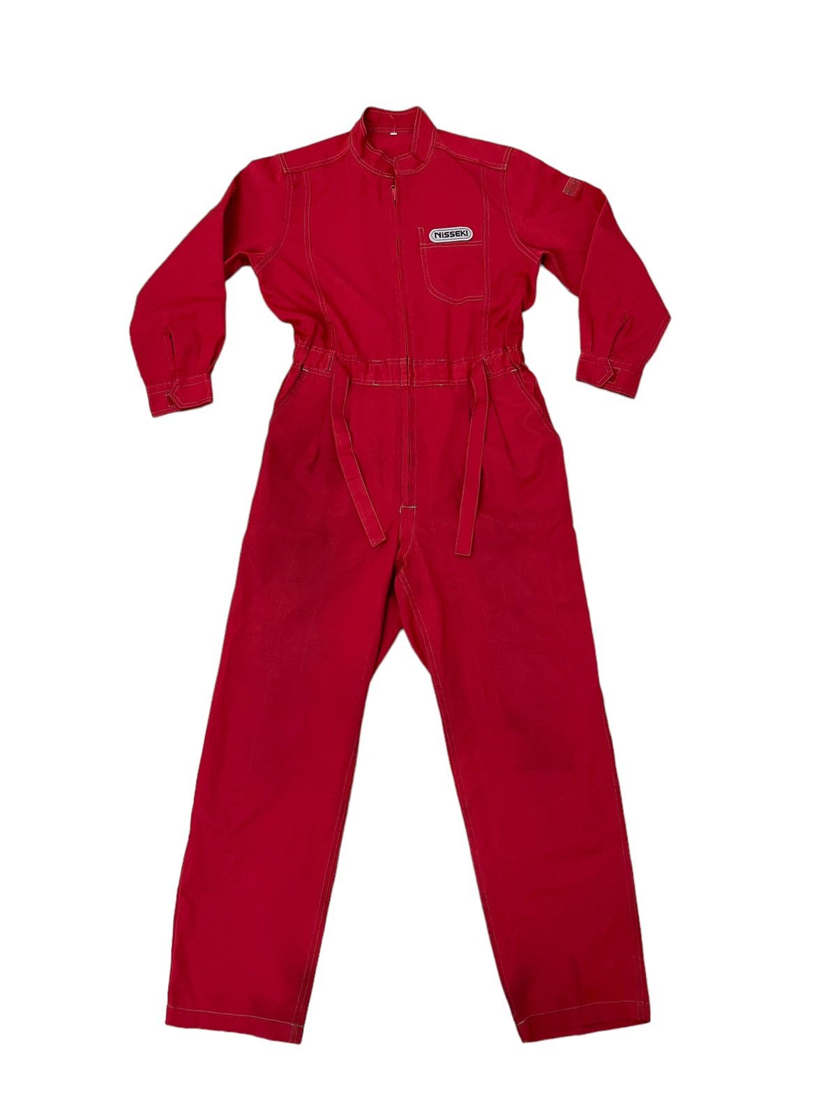 Japanese Brand Jumpsuit Vtg 90s Nisseki Dash Racer Overalls 5🟩2 Size US 32 / EU 48 - 10 Thumbnail