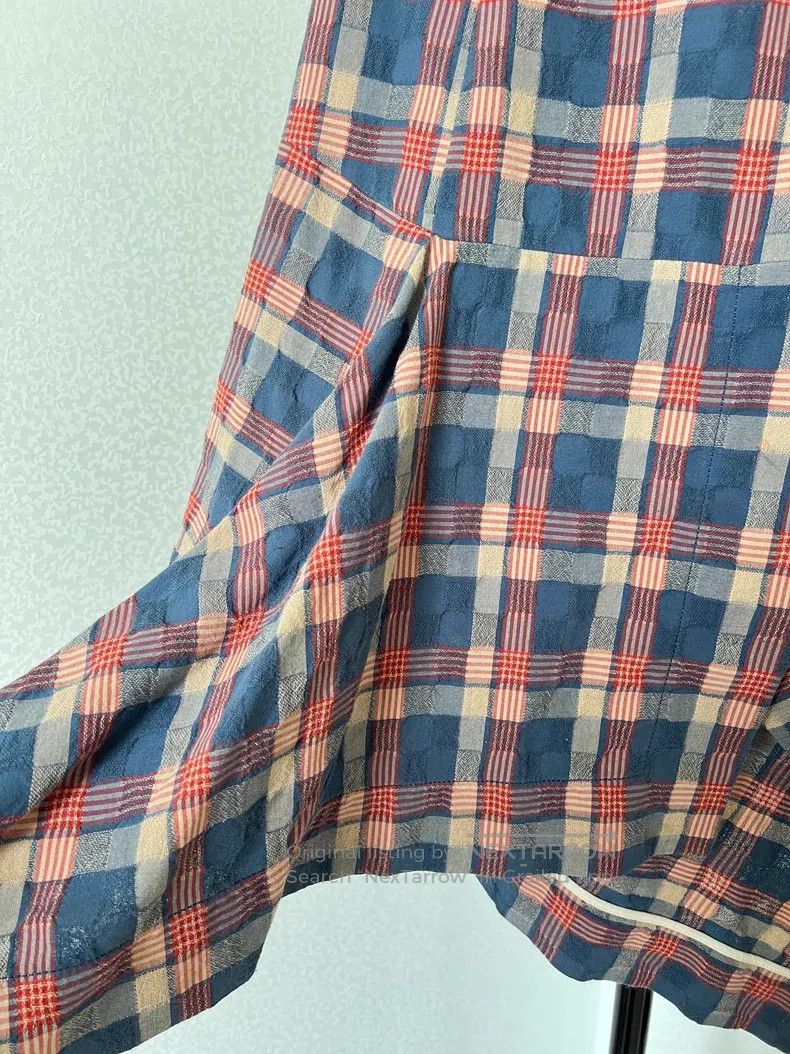 Vivienne Westwood Vivienne Westwood Red checkered half skirt, classic red an Size 26" / US 2 / IT 38 - 3 Thumbnail