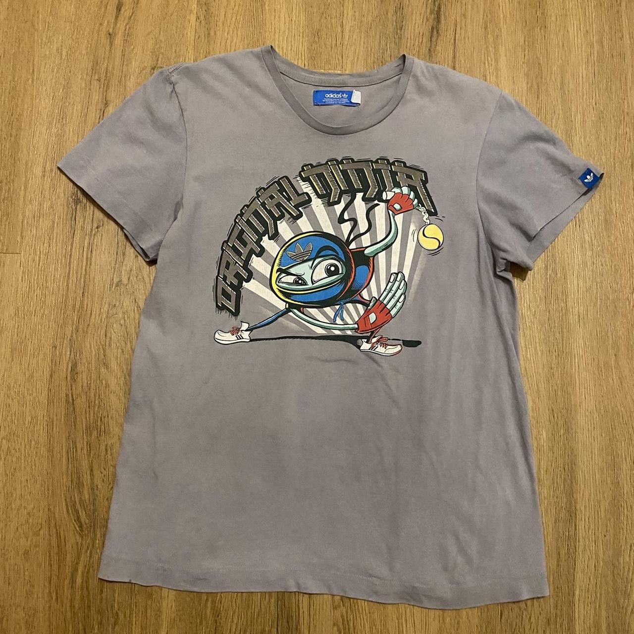 Adidas Grey Adidas t-shirt #AdidasTee Japan Anime Size US S / EU 44-46 / 1 - 1 Thumbnail