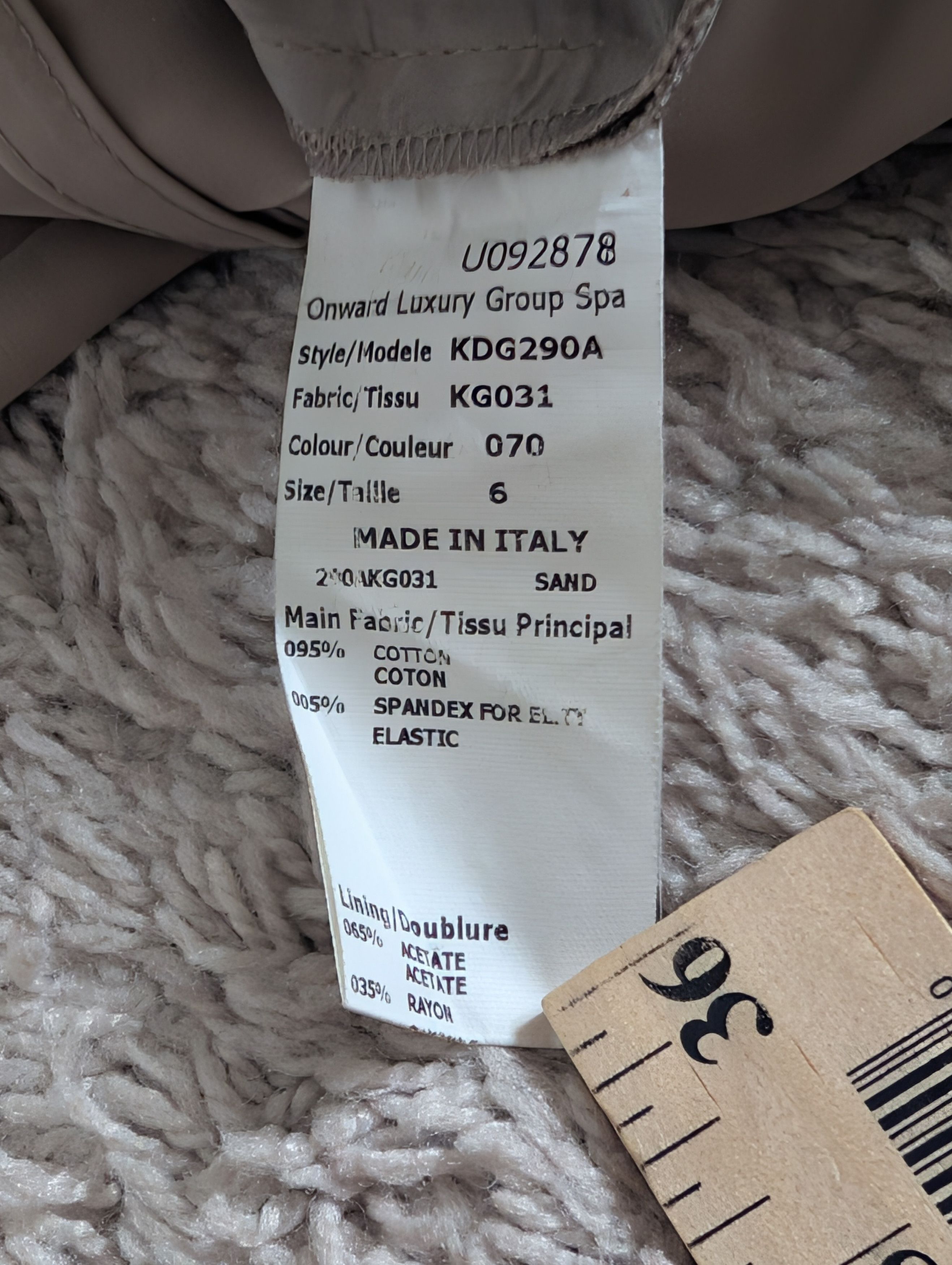 Michael Kors Michael Kors Collection Chino Slim Trousers Size 28" / US 6 / IT 42 - 6 Thumbnail