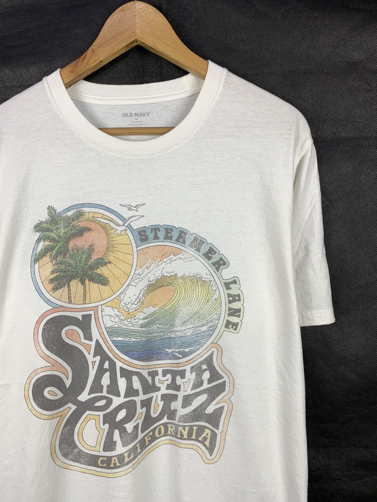 Old Navy Offer! Old Navy Santa Cruz Streamer Lane Surf Tee Size US XL / EU 56 / 4 - 2 Thumbnail