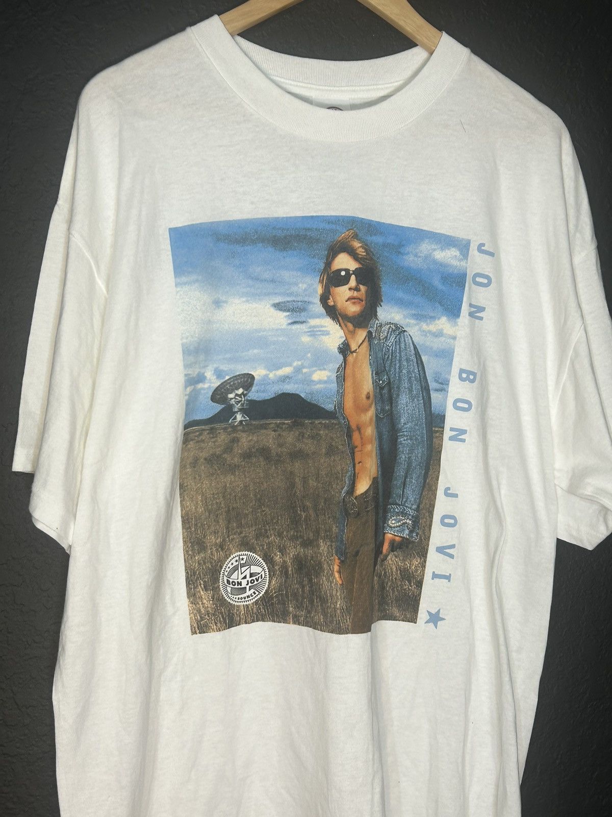 Band Tees Y2K Jon Bon Jovi Bounce 2003 T Shirt Size US XL / EU 56 / 4 - 2 Thumbnail