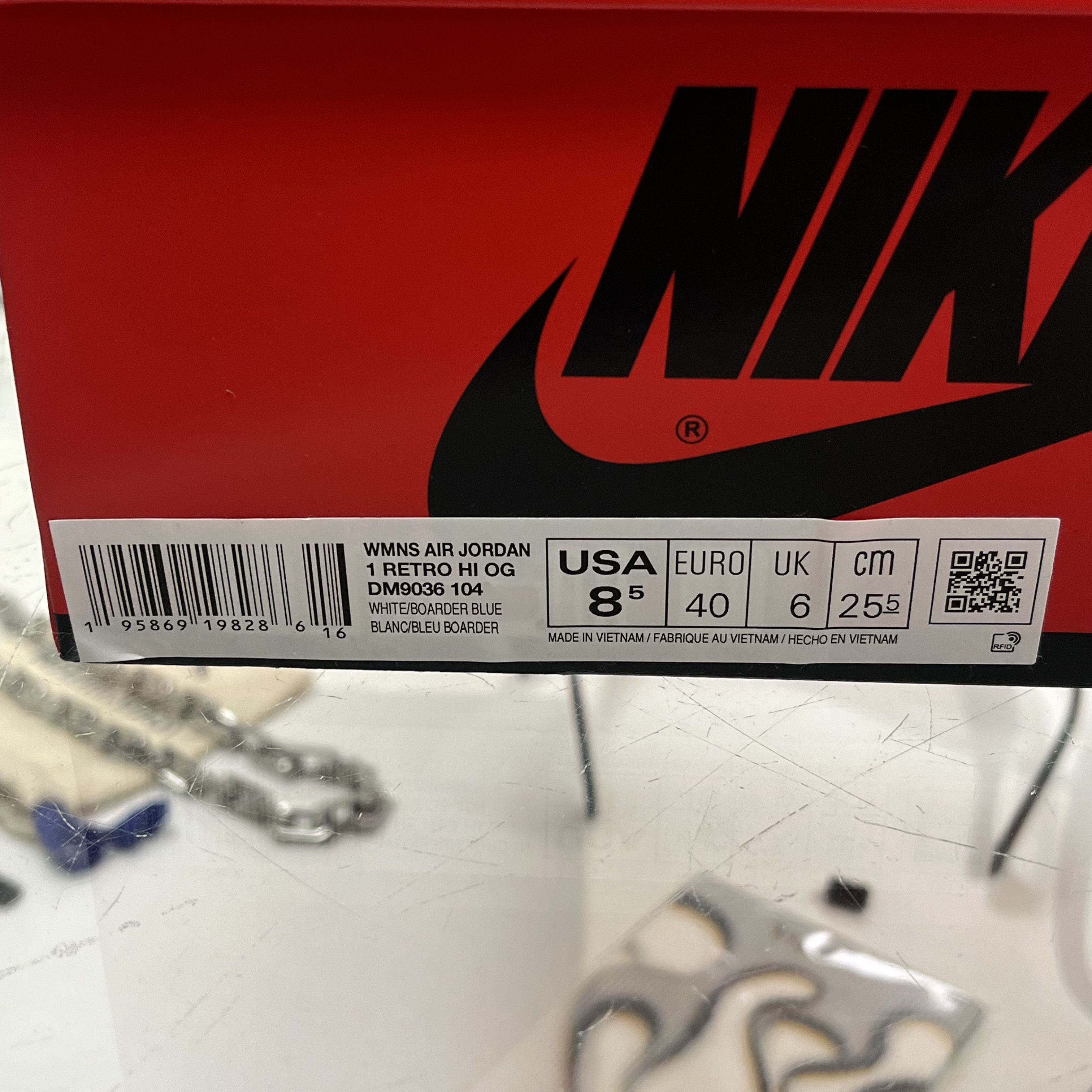 Nike Air Jordan 1 High OG Denim (W) Size US 8.5 / IT 38.5 - 10 Thumbnail