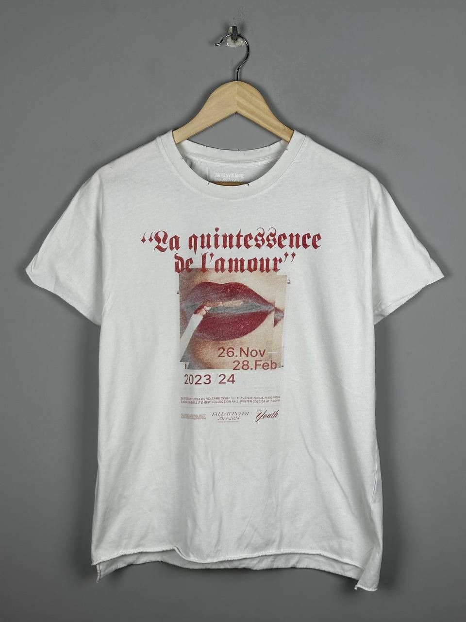Zadig & Voltaire Zadig & Voltaire Short Sleeve Graphic T-Shirt Unisex Size US M / EU 48-50 / 2 - 1 Thumbnail