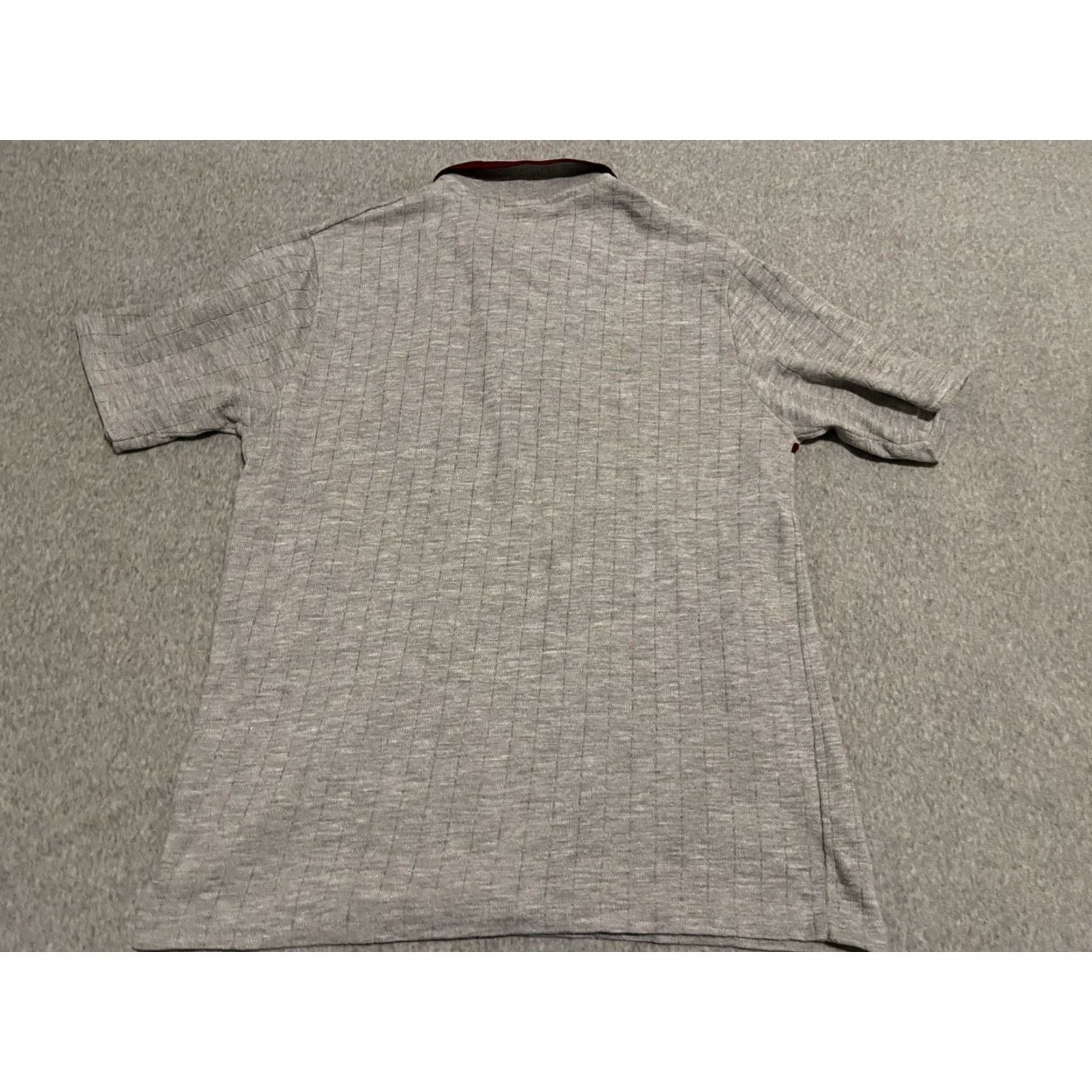 Champion VINTAGE Champion Polo Shirt USC Trojans Mens L Gray Short Sleeve Cotton Blend USA Made in USA Size US L / EU 52-54 / 3 - 5 Thumbnail