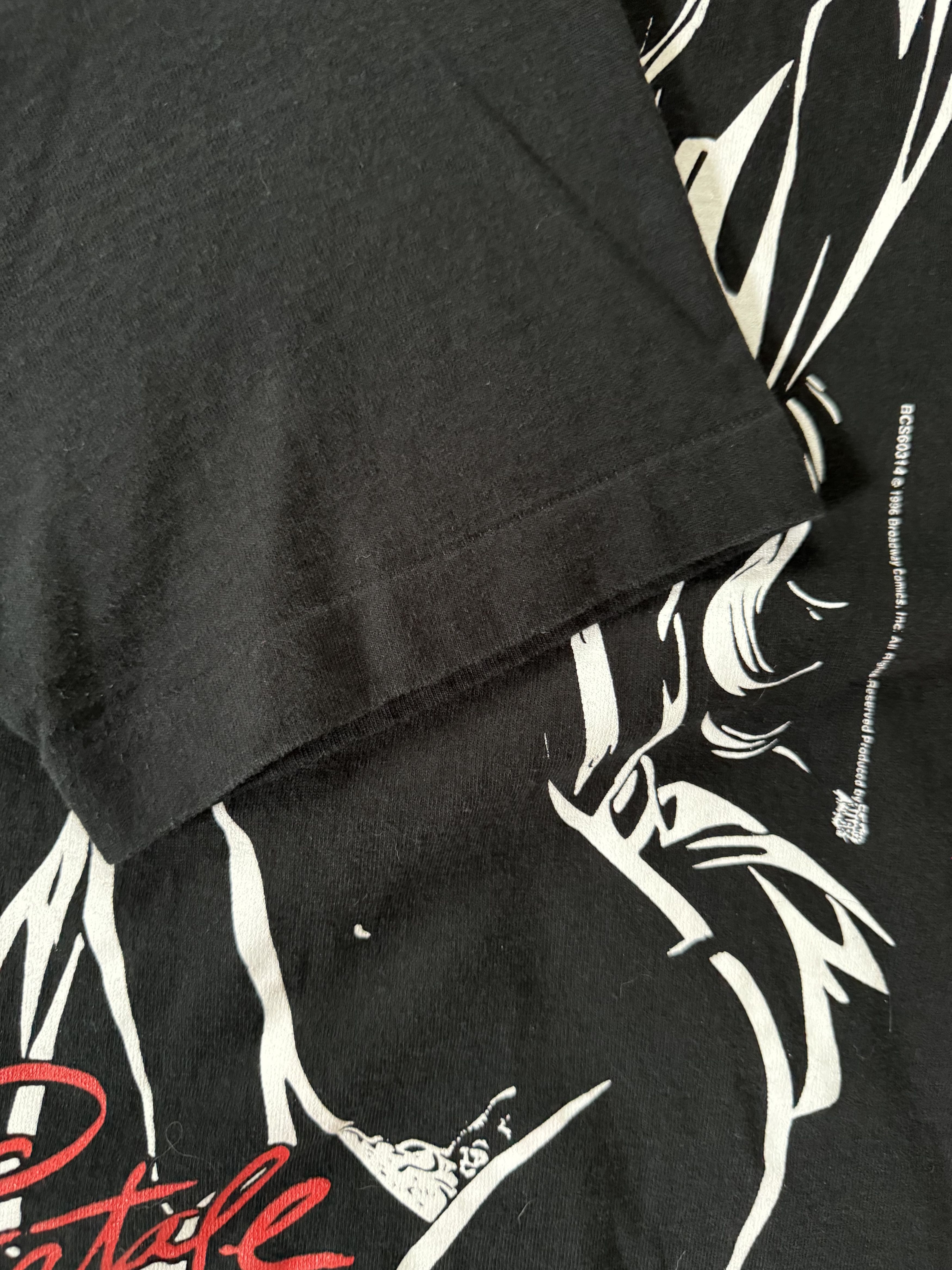 Fruit Of The Loom × Vintage 1996 "Fatale" Broadway Comics/Comic Images Promo T-shirt Size US XL / EU 56 / 4 - 5 Thumbnail