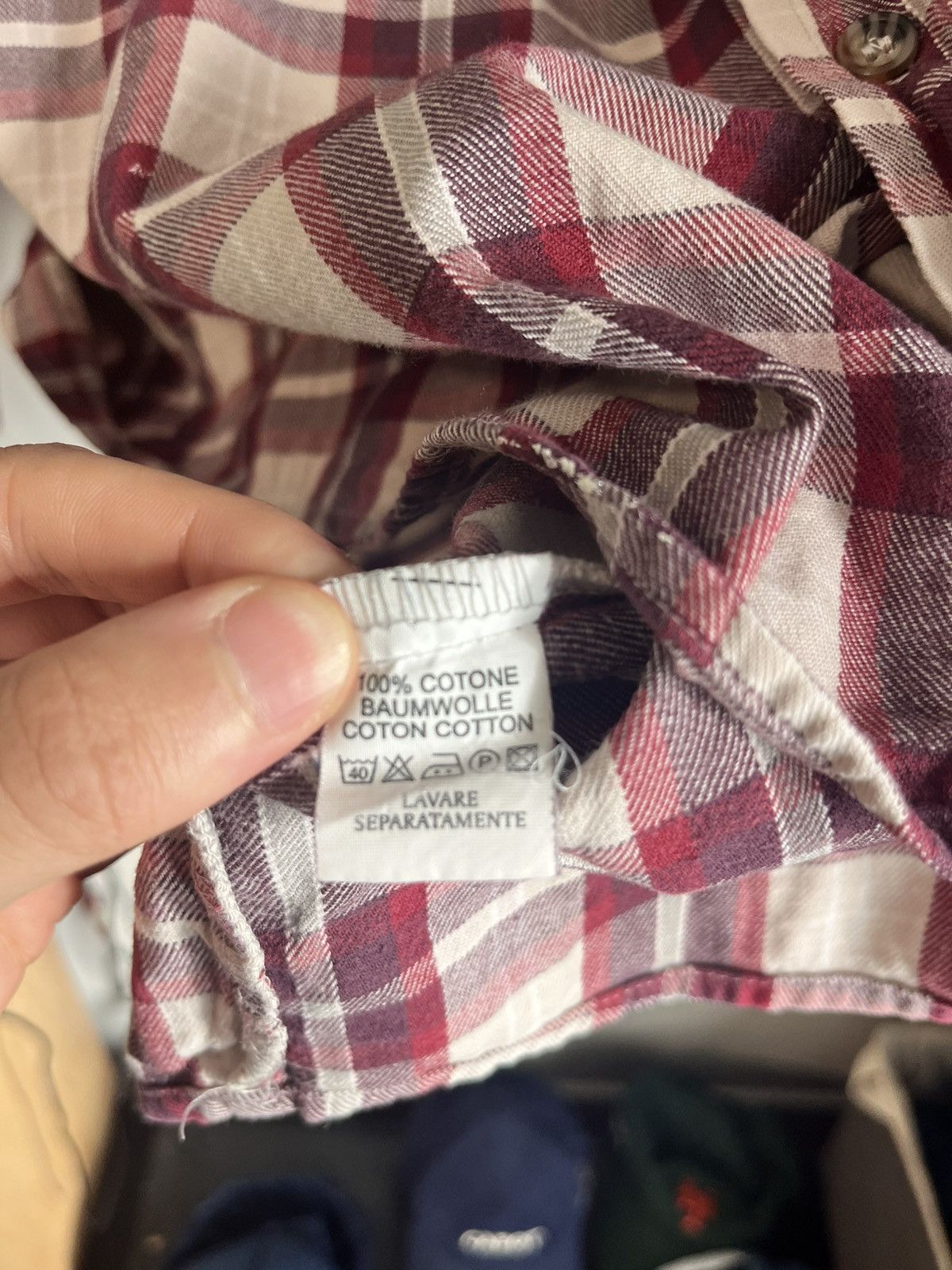 Vintage Classic Quality Flannel Size US L / EU 52-54 / 3 - 8 Thumbnail