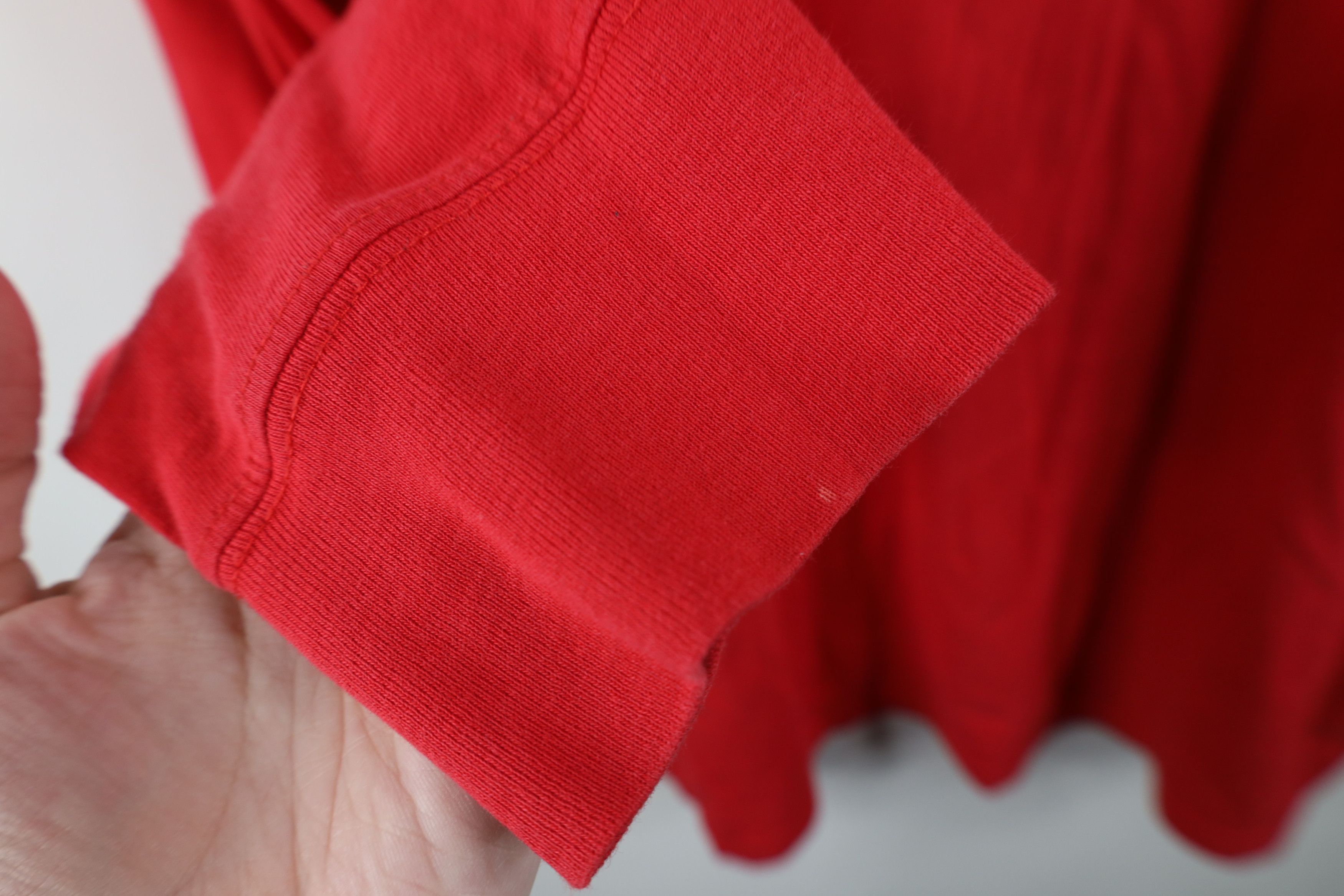 The North Face Vintage Y2K The North Face Box Logo Long Sleeve T-Shirt Red Size US XXL / EU 58 / 5 - 7 Thumbnail