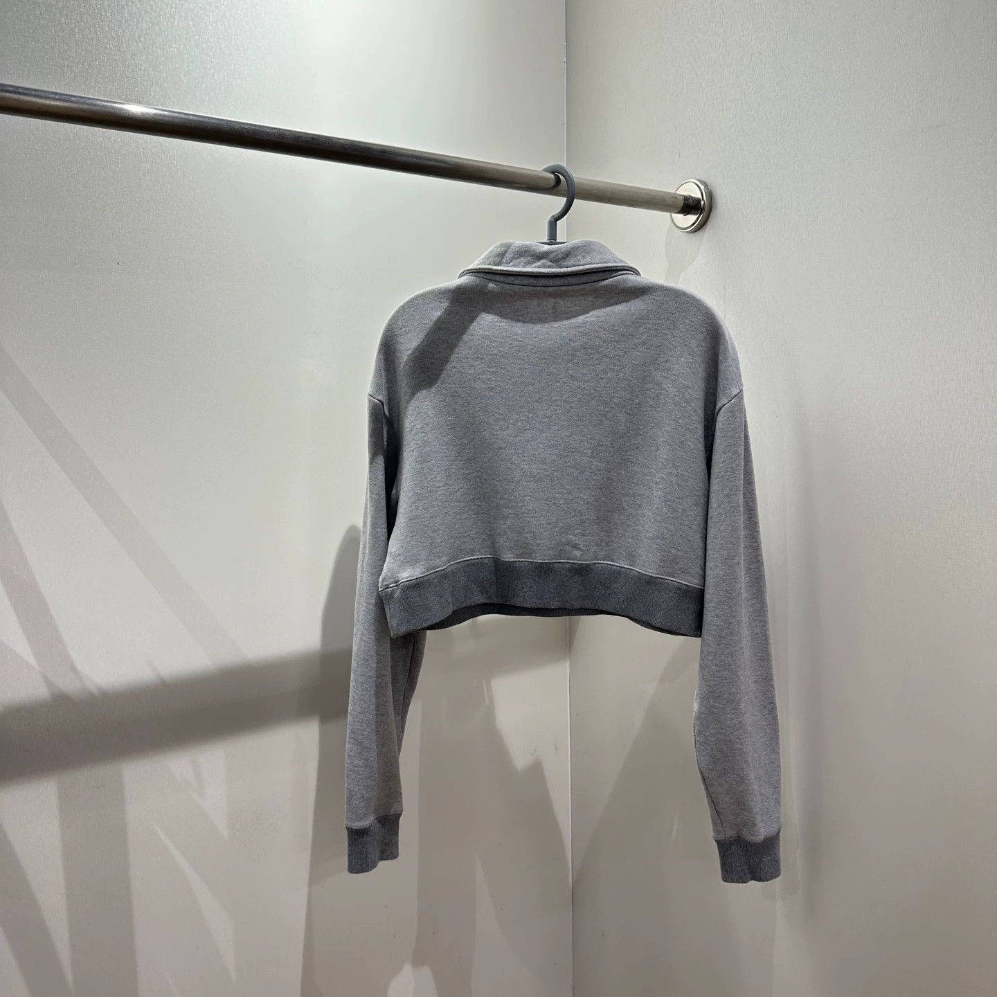 Miu Miu Miu Miu women's 24SS LS Logo Polo Sweatshirt XS Cotton Size XS / US 0-2 / IT 36-38 - 2 Thumbnail