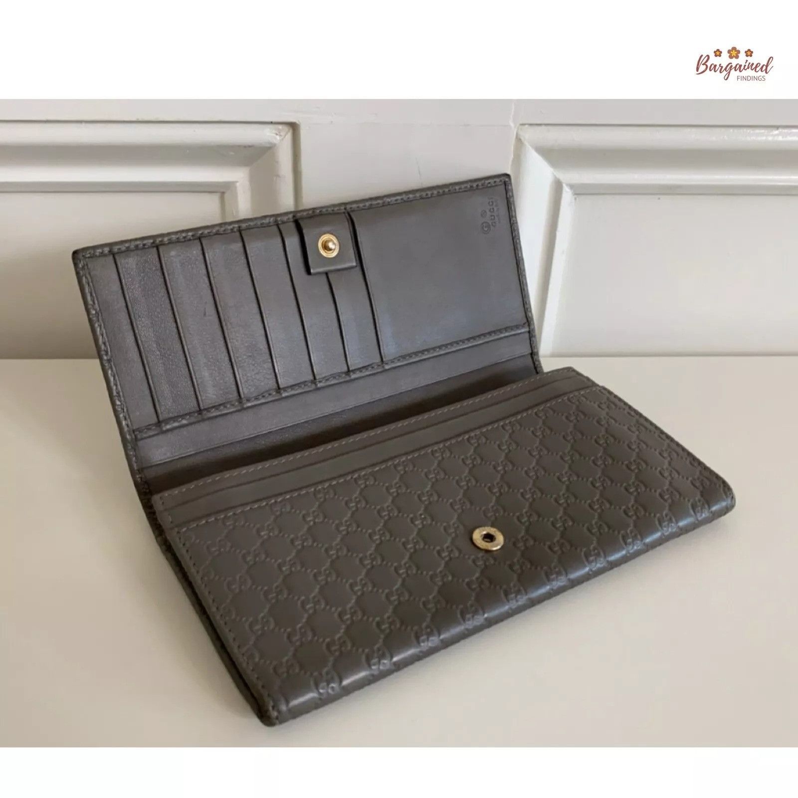 Gucci GUCCI Microguccissima Leather Continental Long Bifold Wallet Size ONE SIZE - 5 Thumbnail