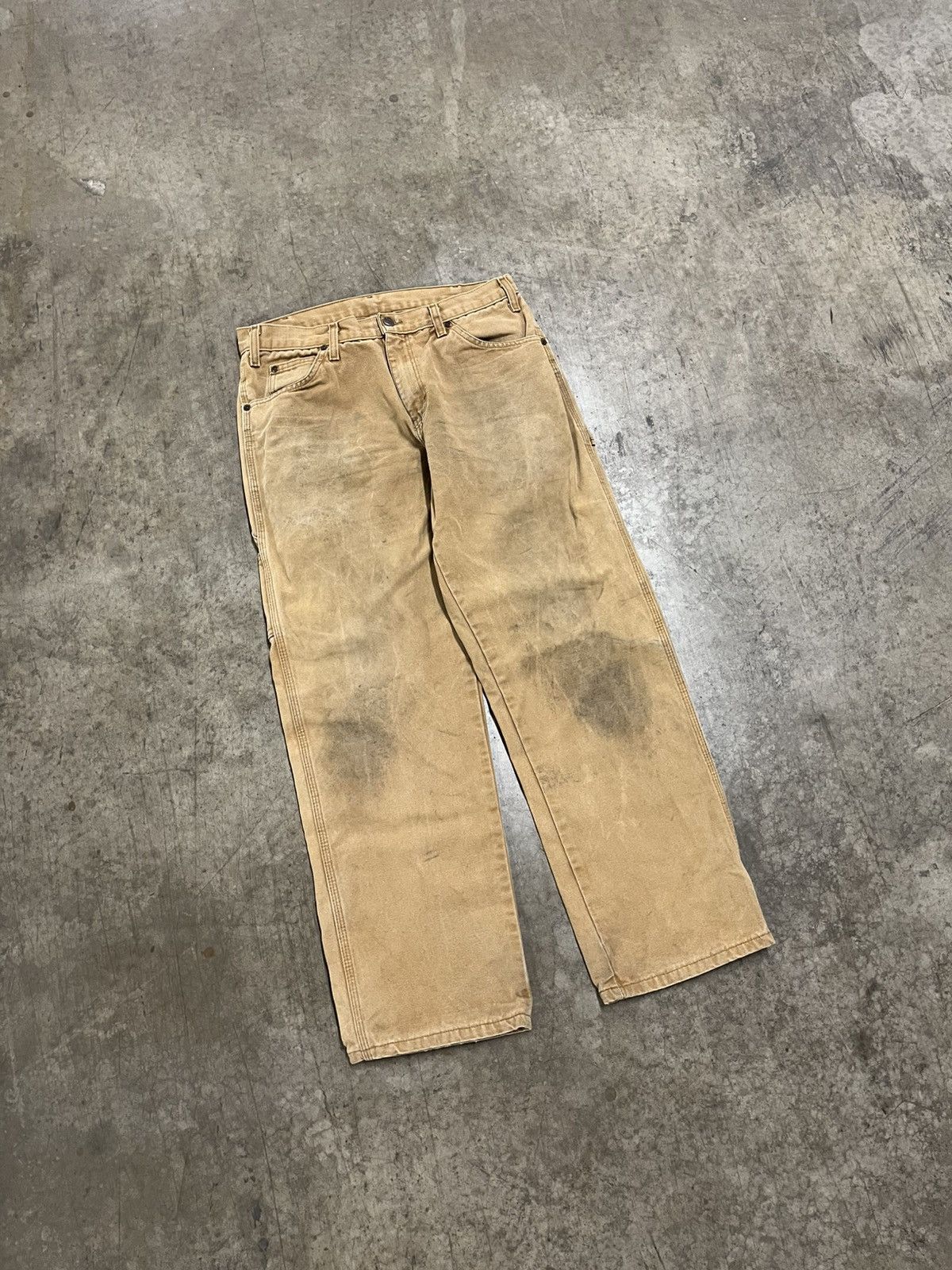 Dickies × Vintage Dickies vintage cargo carpenter pants y2k skater hype rare Size US 32 / EU 48 - 7 Thumbnail