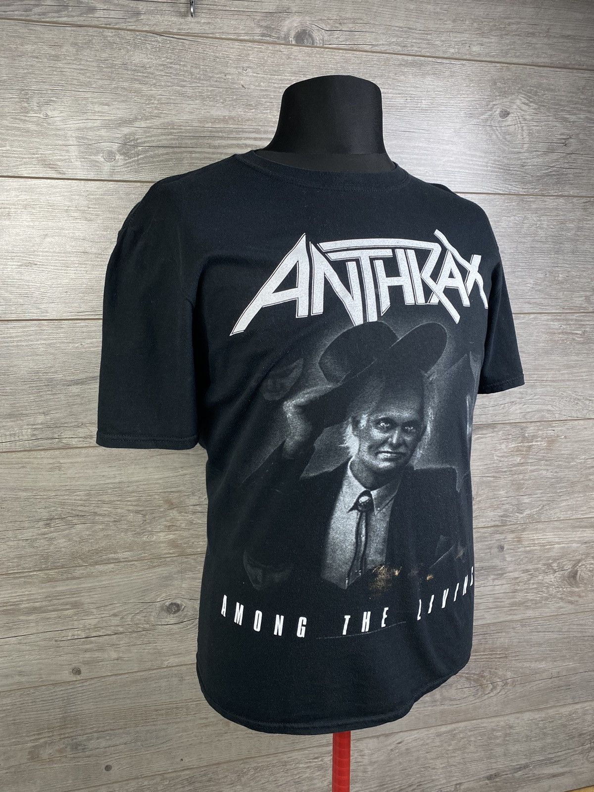 Vintage T-shirt Anthikax Among The Living 2011 Size L Size US L / EU 52-54 / 3 - 13 Thumbnail